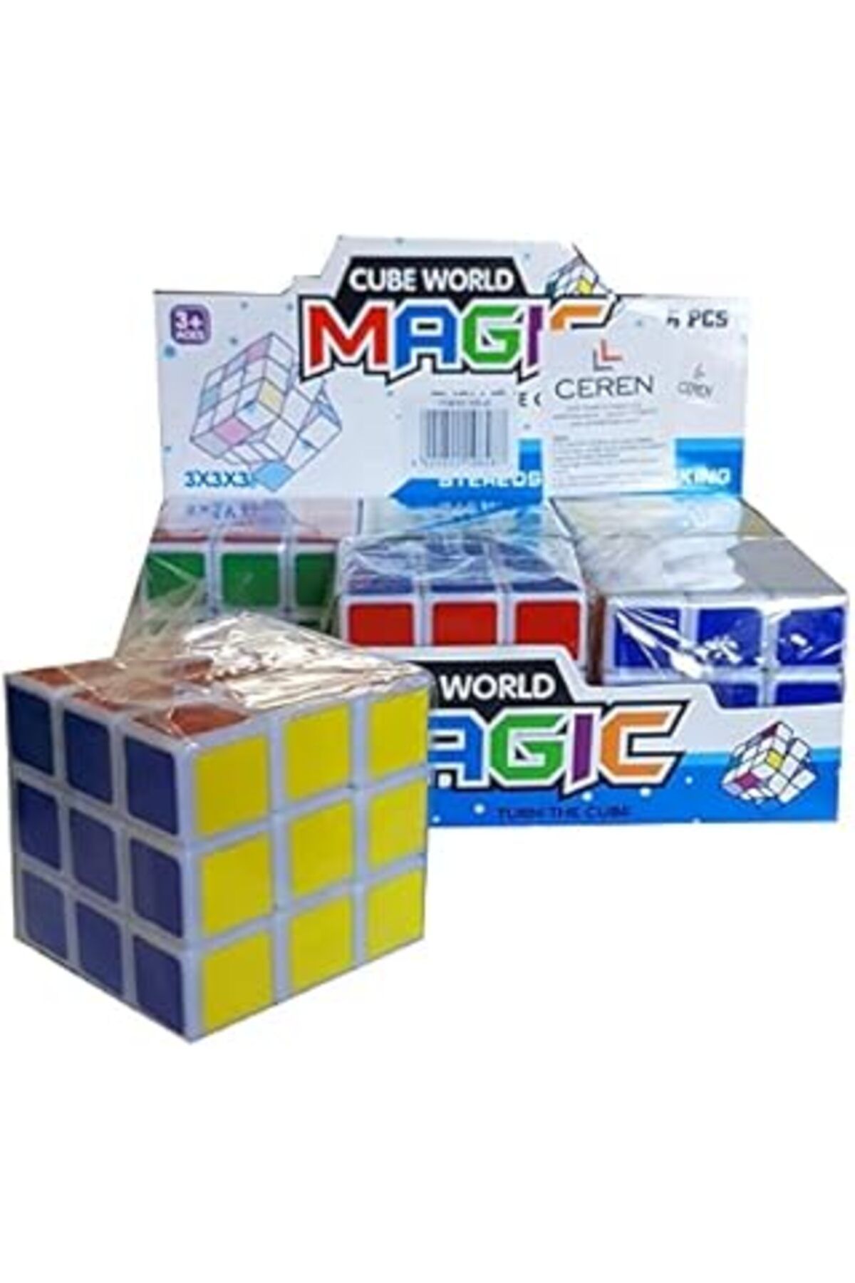 Karachil Ceren Rubik Beceri Sabır Zeka Küpü 3X3