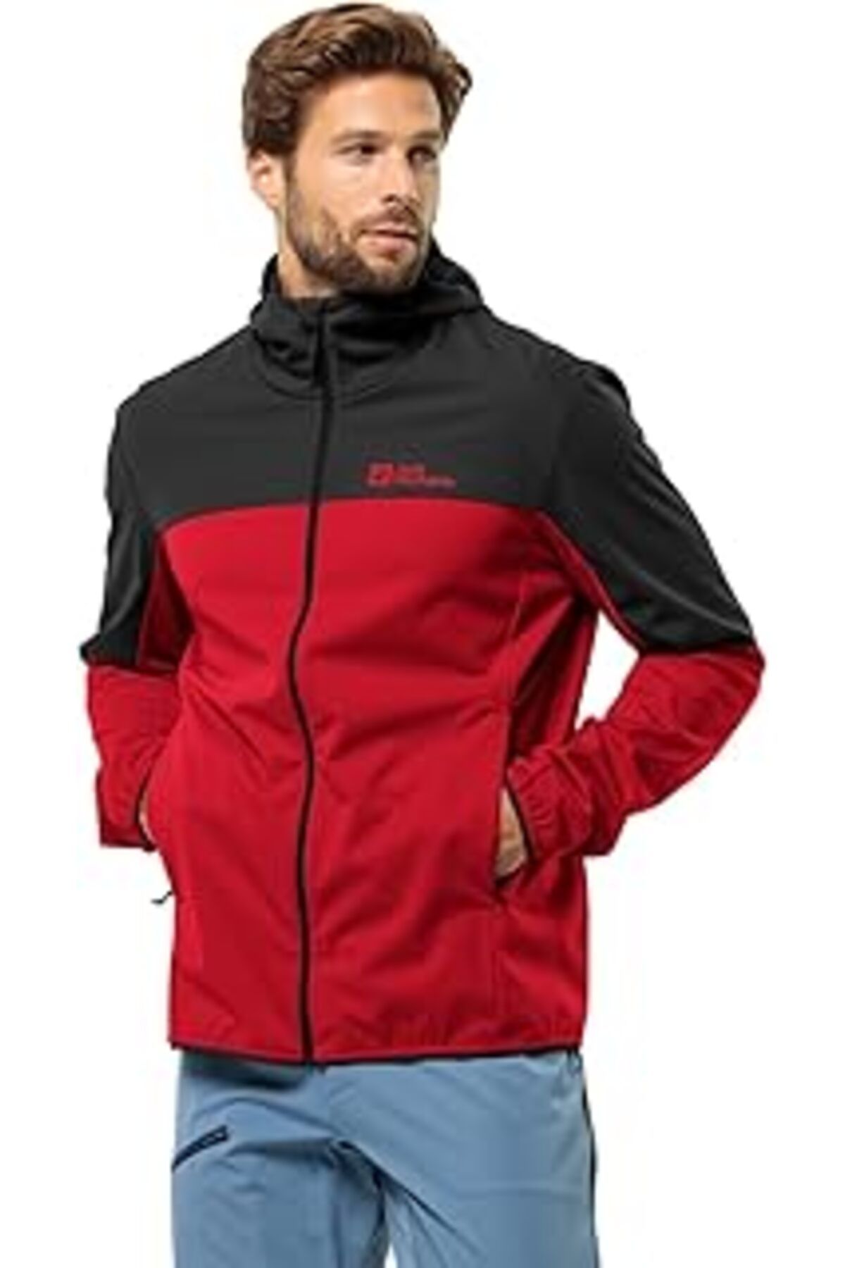 NETWORK ART Jack Wolfskin Feldberg M Kapüşonlu Erkek Softshell Ceket