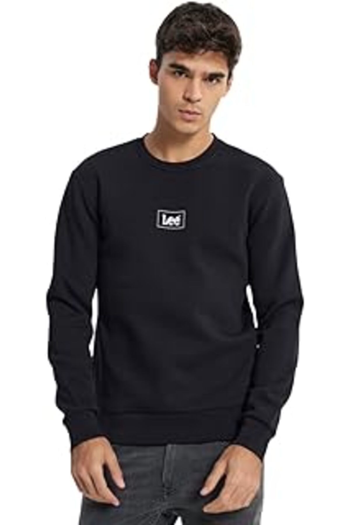 Karachil Lee Mid Logo Baskılı Sweatshirt Sweatshirt Erkek