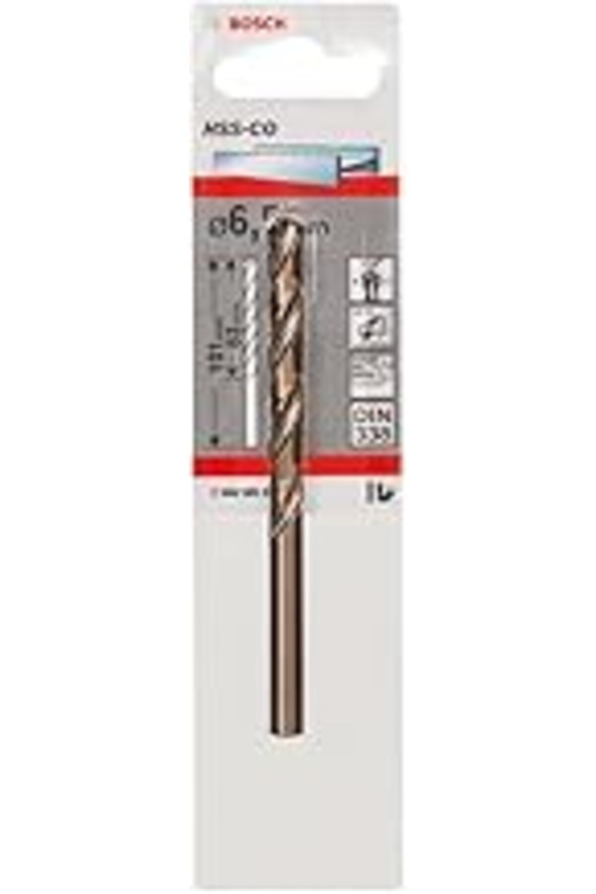 Qedii Bosch Accessories Profesyonel Metal Matkap Ucu Hss-Kobalt (Ø 6,5 Mm)
