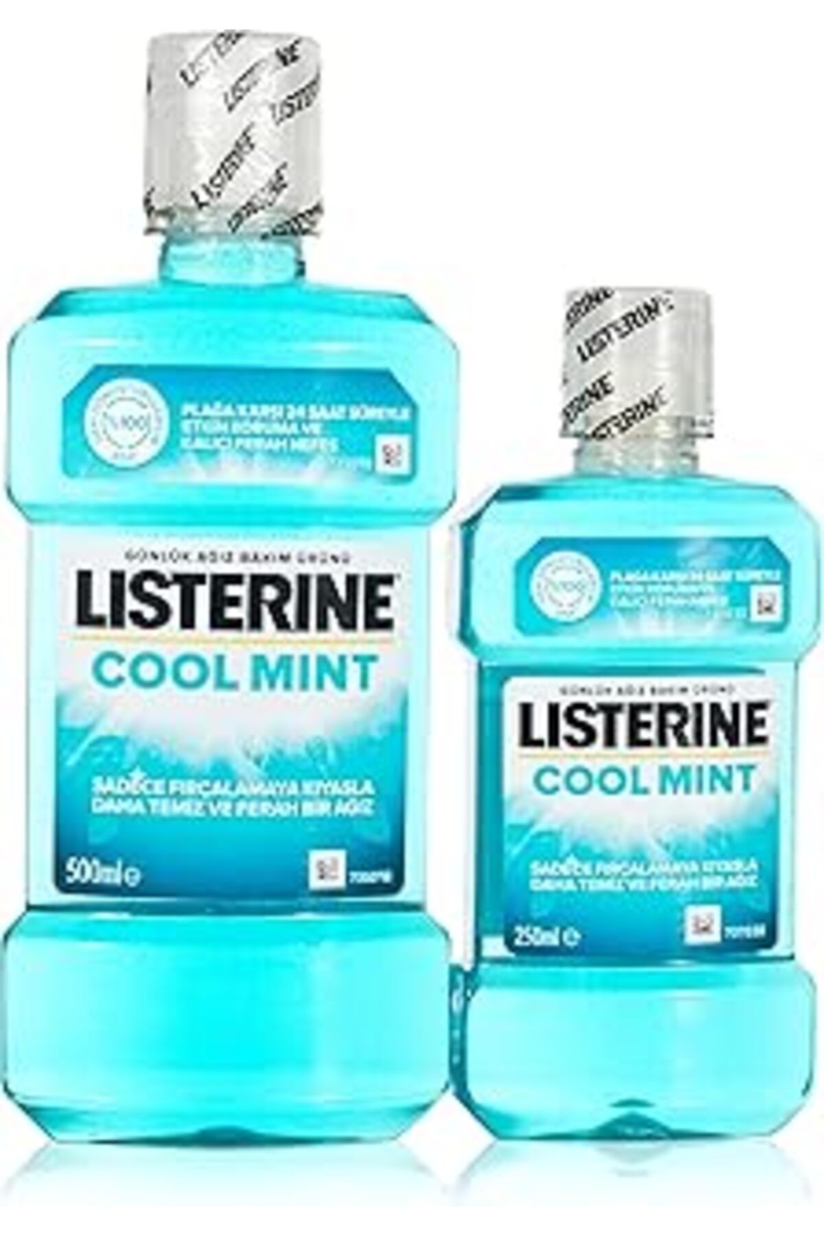 TBSProjects Listerine Coolmint Ağız Bakım Suyu 500 Ml 250 Ml