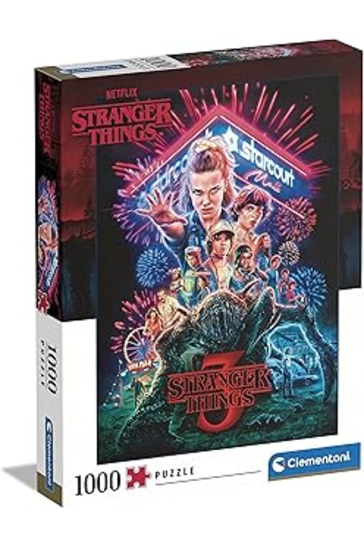 Pazarcan 39653 Stranger Things Things-1000 Made In Italy, 1000 Parça, Tv Dizisi, Netflix, Ünlü Film Bulmacal