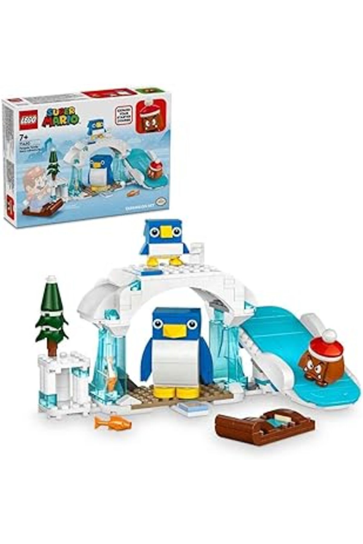 Pazarcan Super Mario Penguin Ailesi Kar Macerası Ek Macera Seti 71430-7 Yaş Ve Üzeri Super Mario Hayranları