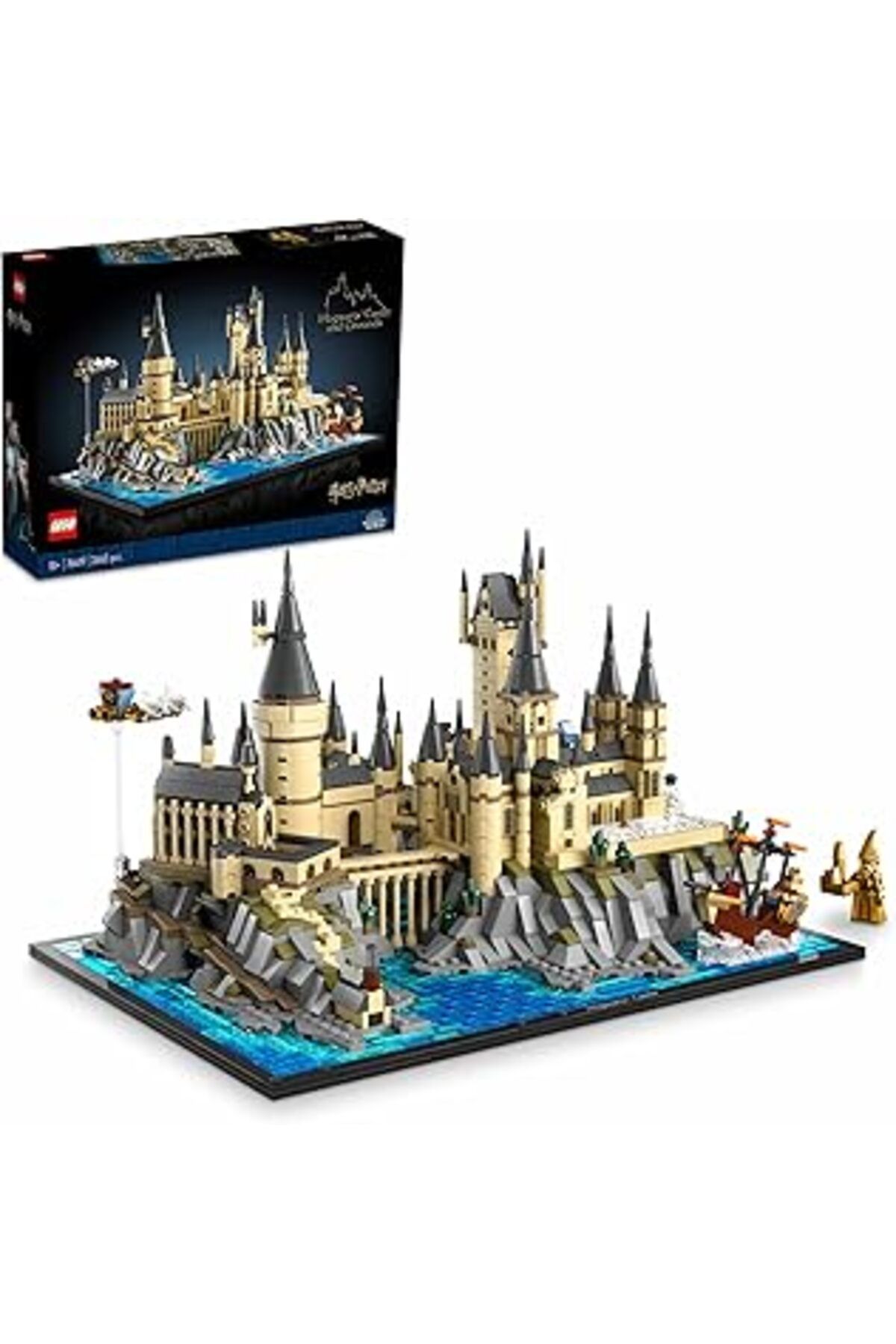 Pazarcan Harry Potter Hogwarts Şatosu Ve Bahçesi 76419 - Yetişkin Hayranlar Yaratıcı Model Yapım Seti (2660