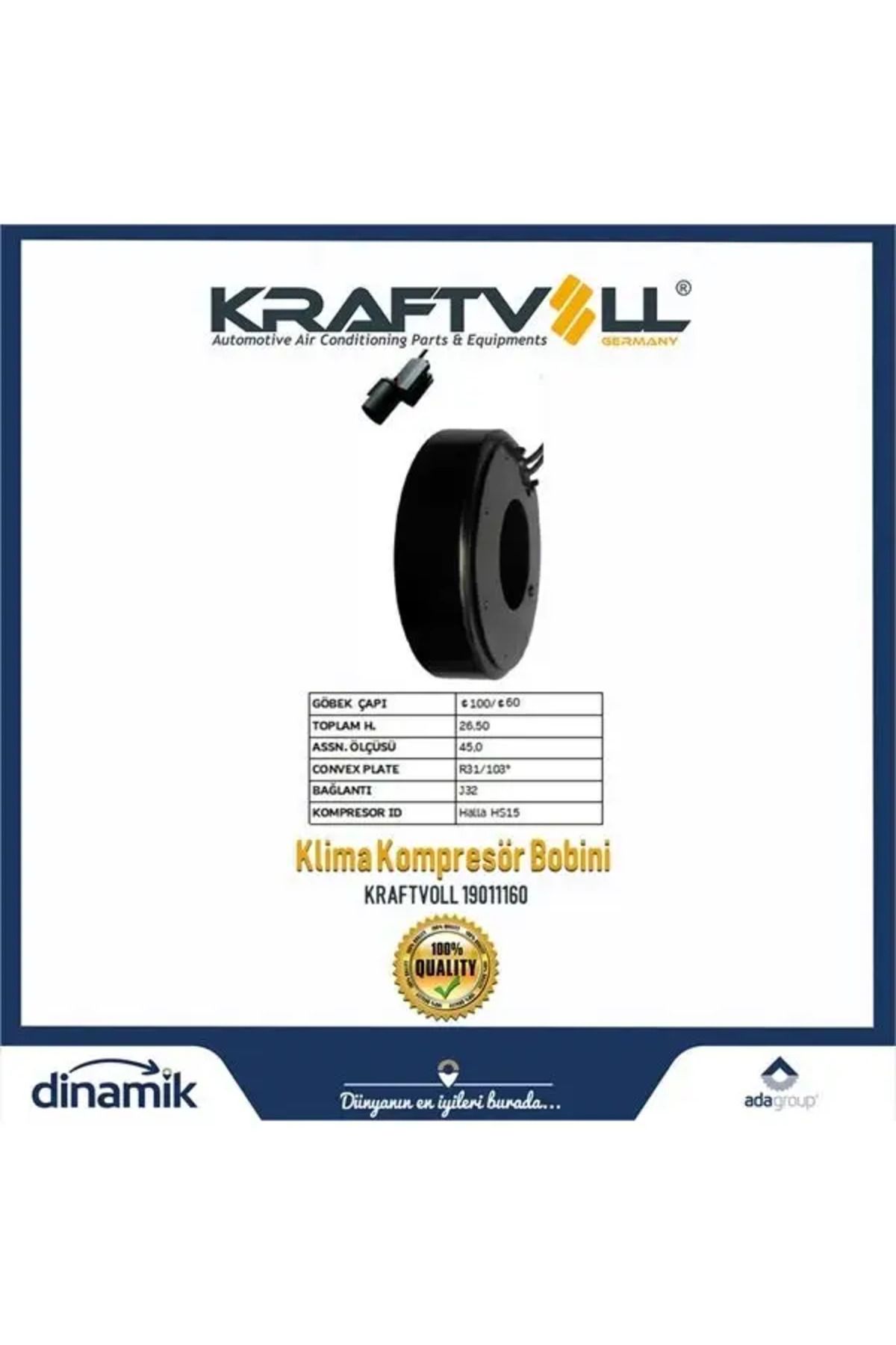 Kraftvoll KLIMA KOMPRESOR BOBINI HYUNDAI GETZ ERA