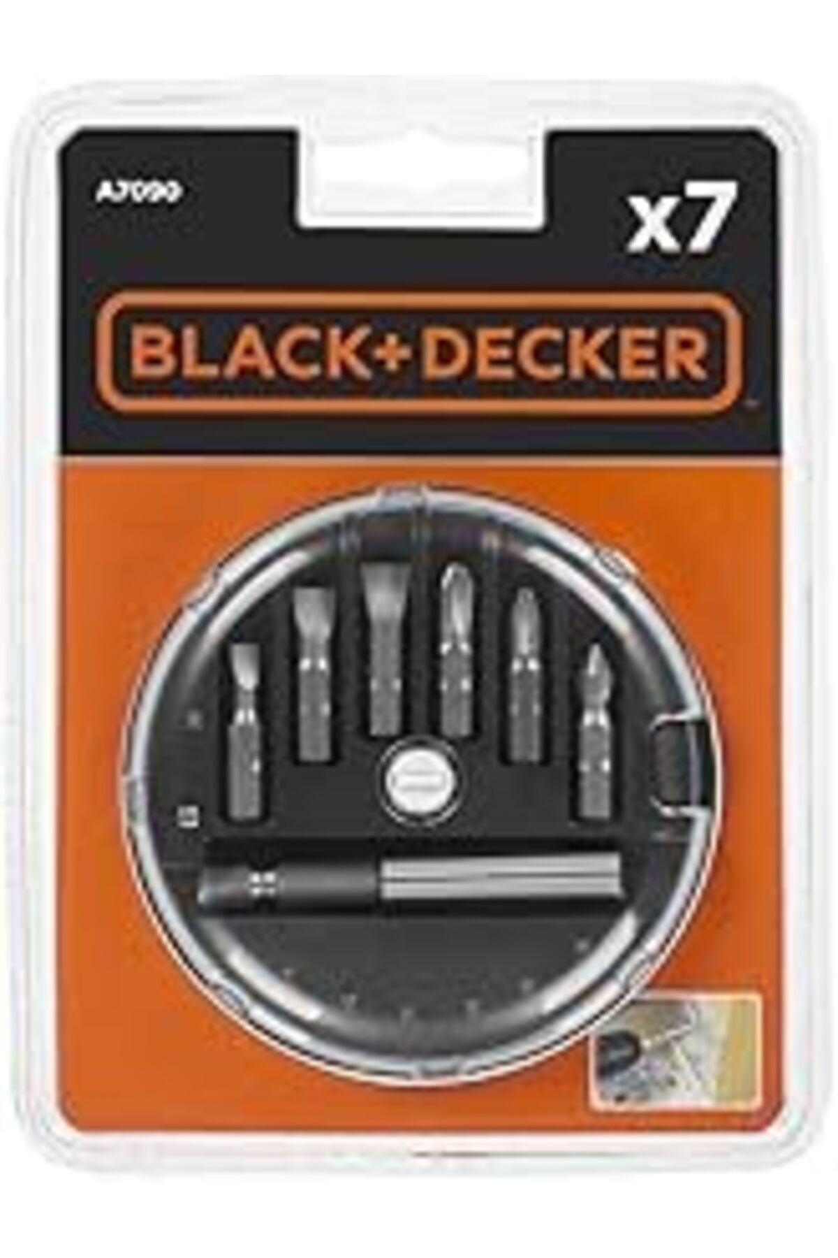 Pazarcan Black + Decker A7090/Xj Aksesuar Set, Gümüş, 1 Adet