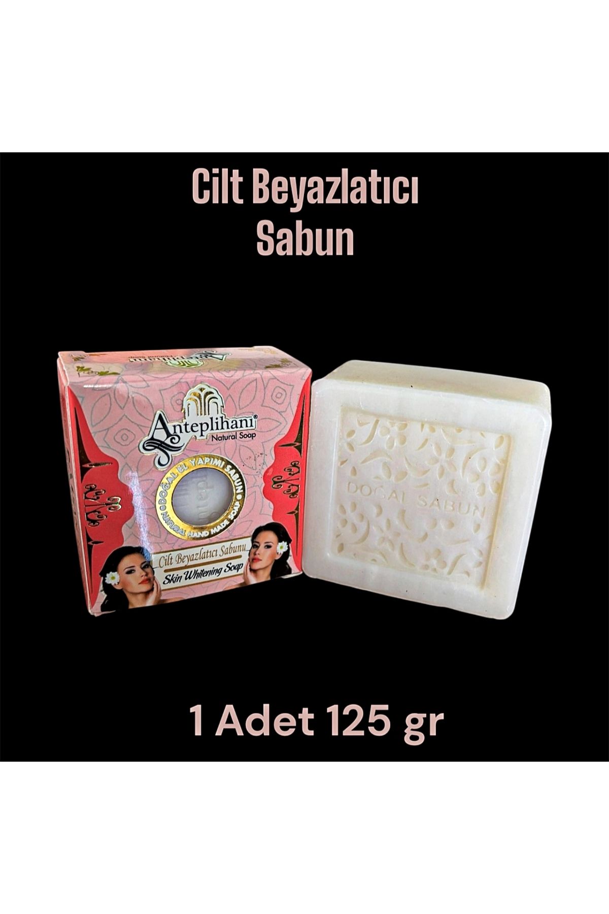 Doğal Tasarım Cilt Beyazlatıcı Doğal Sabun -1
