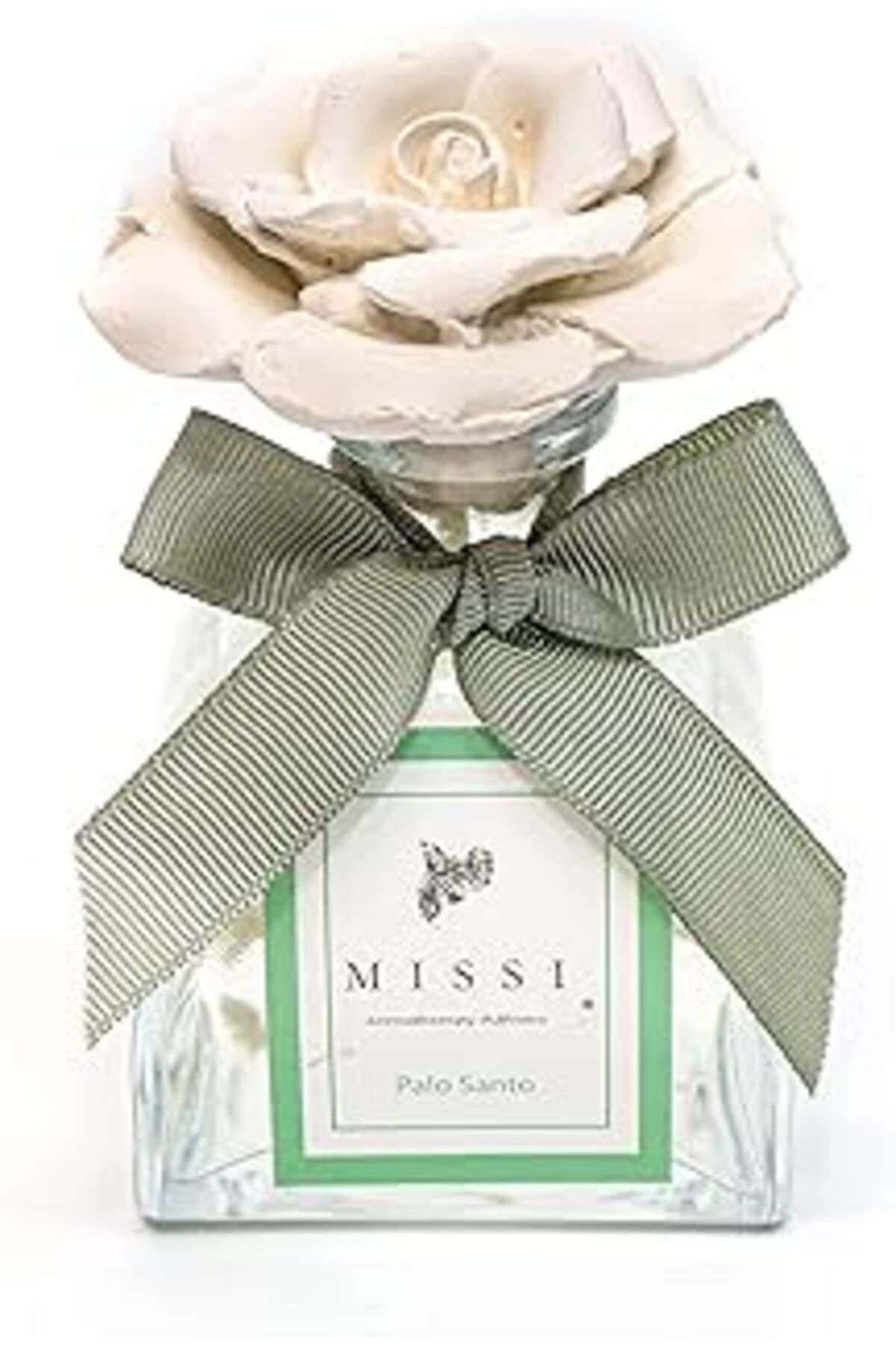 Karachil 130 Ml Lotus Şişe Seramik Taşlı Palo Santo Oda Kokusu
