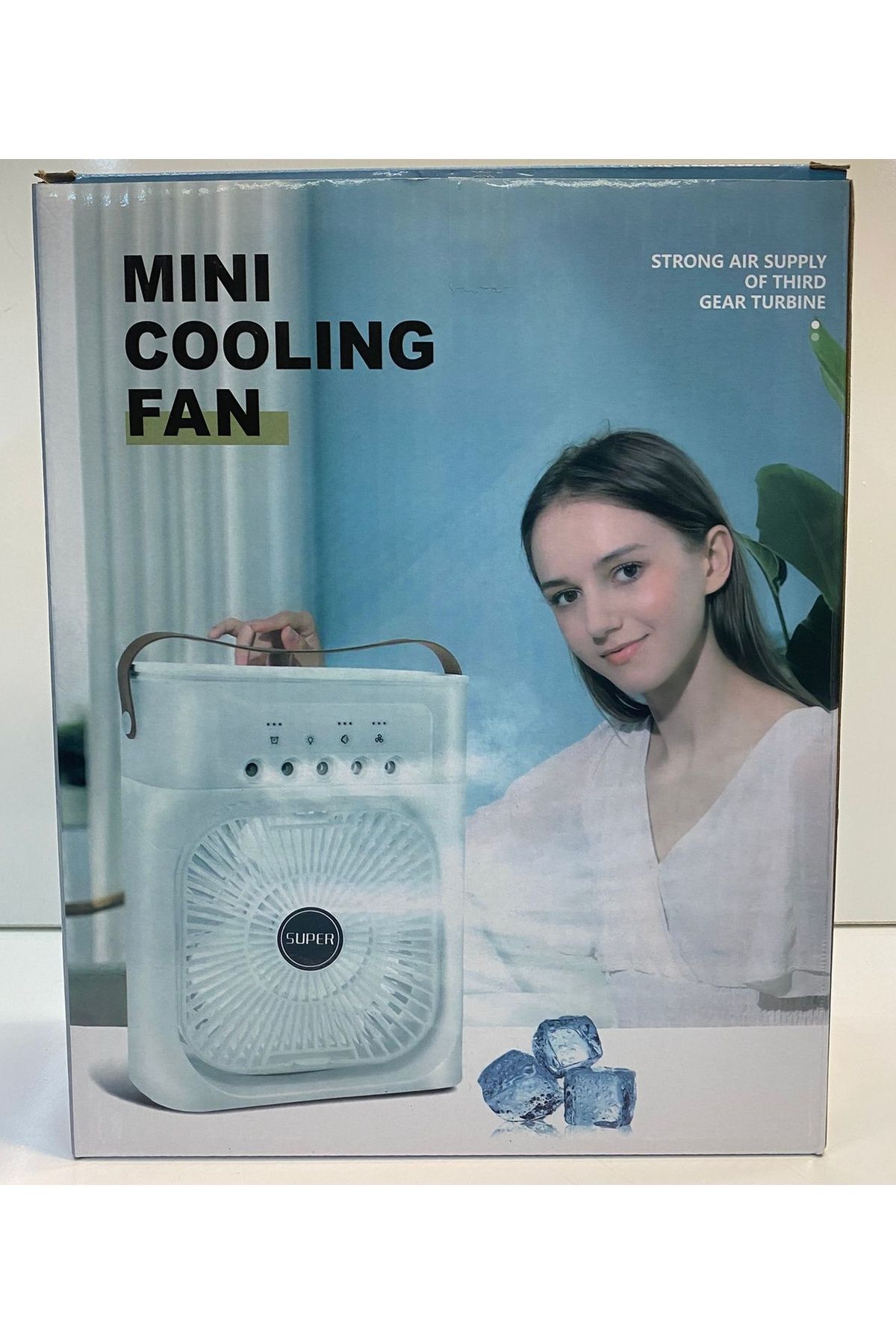 BATUR 3 Kademeli Turbo Mini Soğutucu Fan
