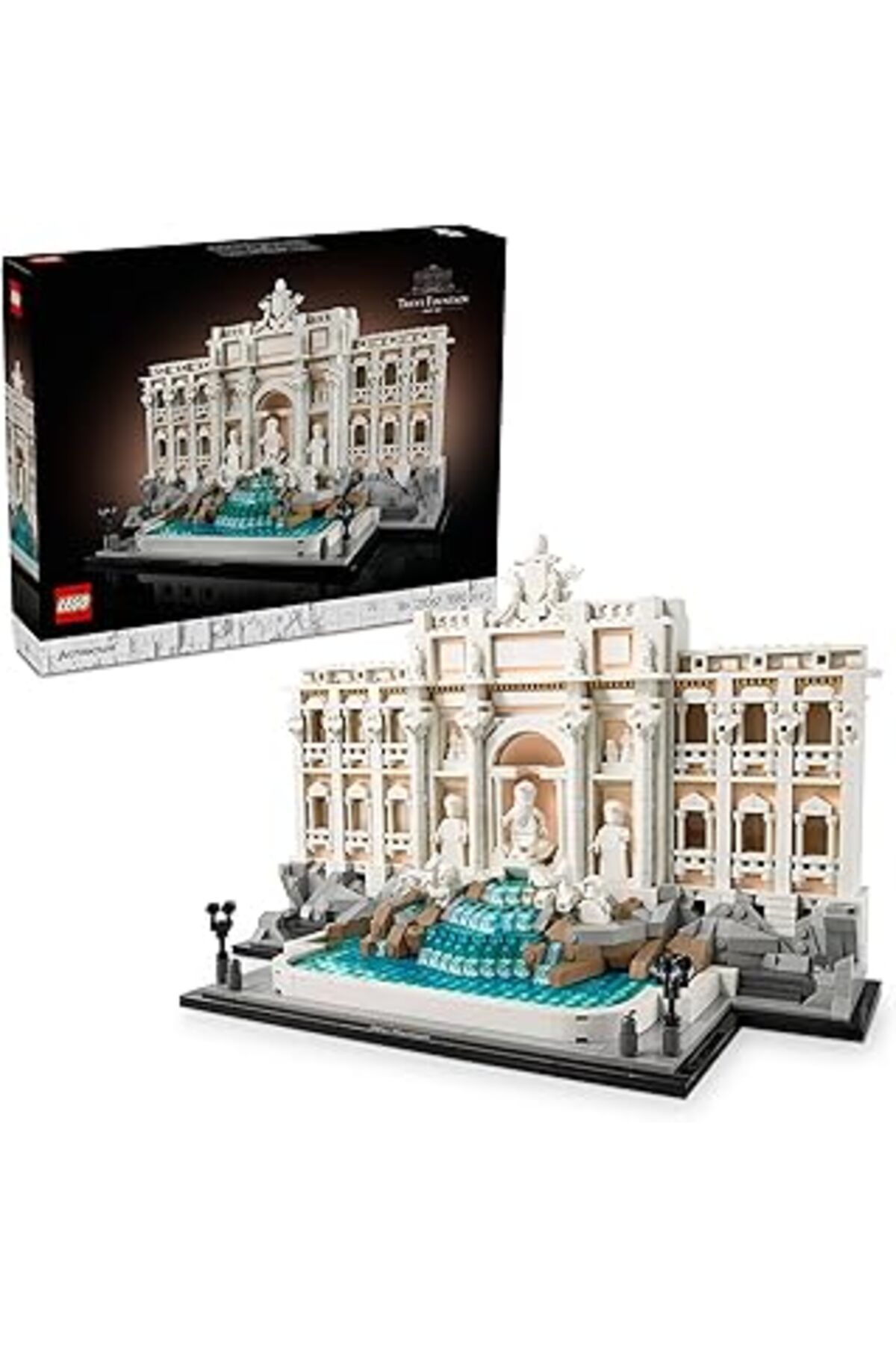 Pazarcan Architecture Trevi Çeşmesi 21062 - Yetişkinler Palazzo Poli Ile Okeonos, Sağlık Ve Bereket Heykel M