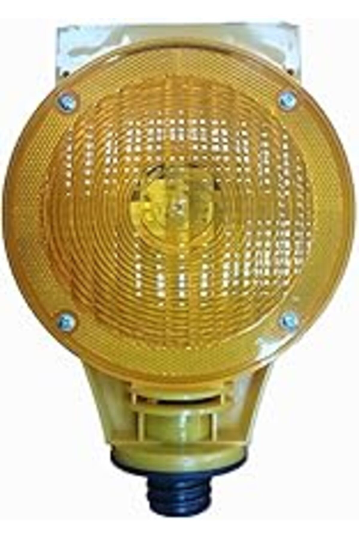 Karachil Lorex Lr-Spl02 Güneş Enerjili Üçgen Flaşörlü Lamba, Solar Trafik Lambası, Sarı Renk