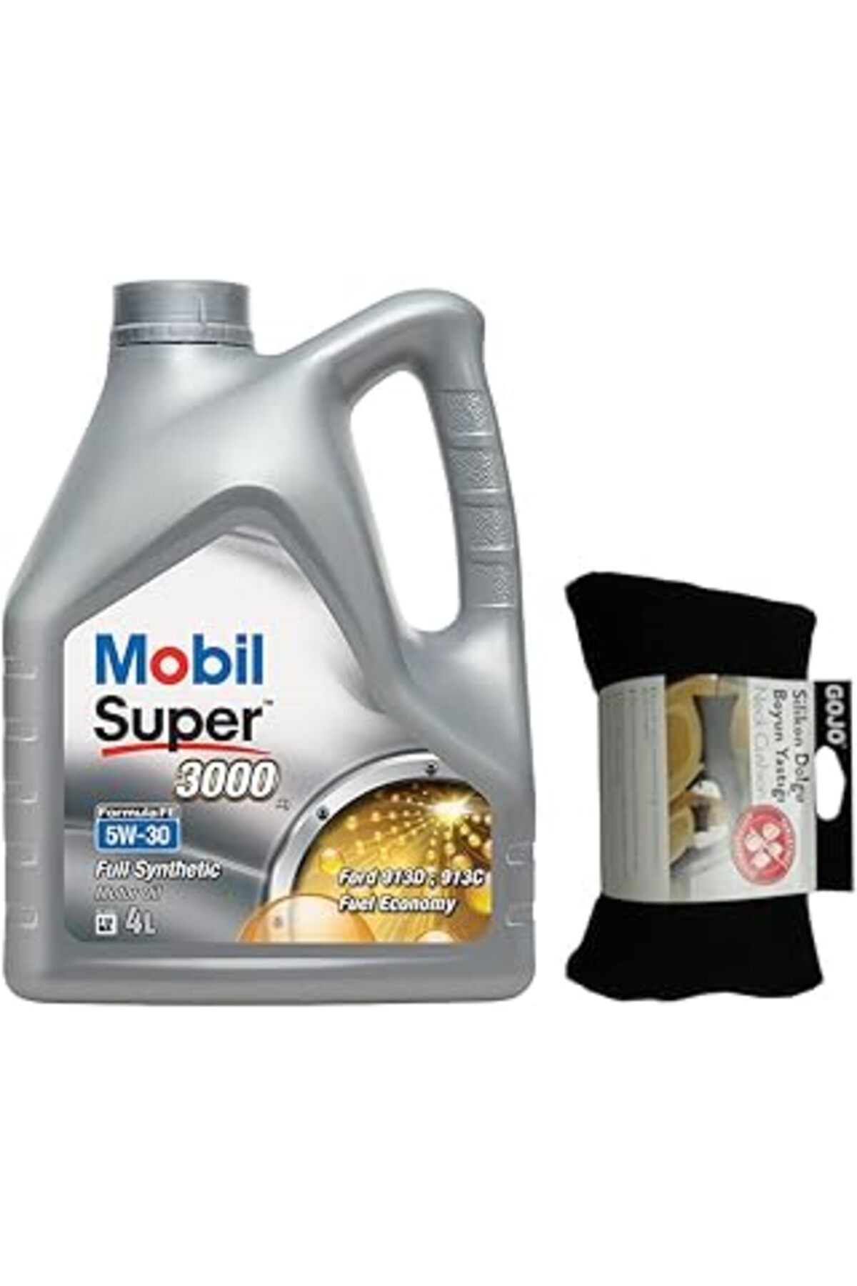 Mu Art Ahşap Mobil Super 3000 X1 Formula Fe 5W30 Motor Yağı 4 L + 00216 Gojo Boyun Yastığı