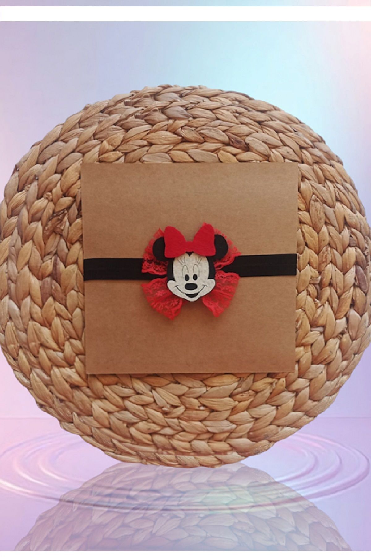 Panowill Design Kız Bebek Dantel ve Keçe Süslemeli Özel Gün Saç Bantları Bebek Aksesuar