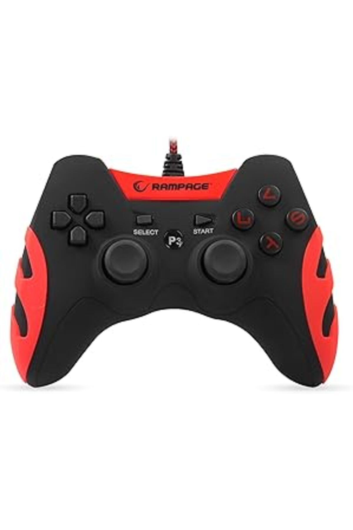 Karachil Rampage Sg-R218 Ps3/Pc X Input Kırmızı Usb 1.8M Joypad