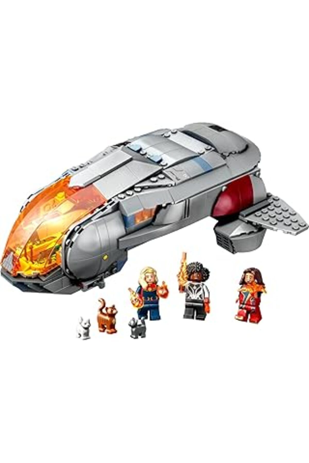 Qedii Lego | Marvel Hoopty 76232-8 Yaş Ve Üzeri Çocuklar Için Süper Kahraman Uzay Gemisi Ve 3 Minifigür I