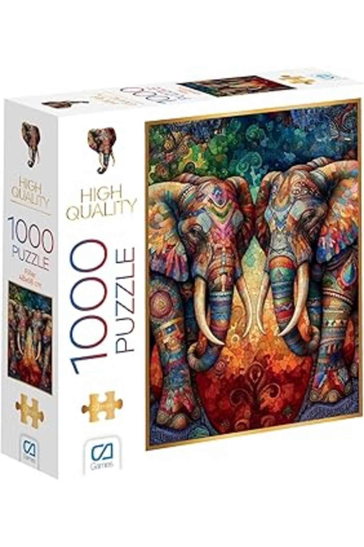 Pazarcan Ca Games Filler 1000 Parça 2,2Mm Kalınlık 48X68Cm Profesyonel Hobi Puzzle Yapboz Serisi