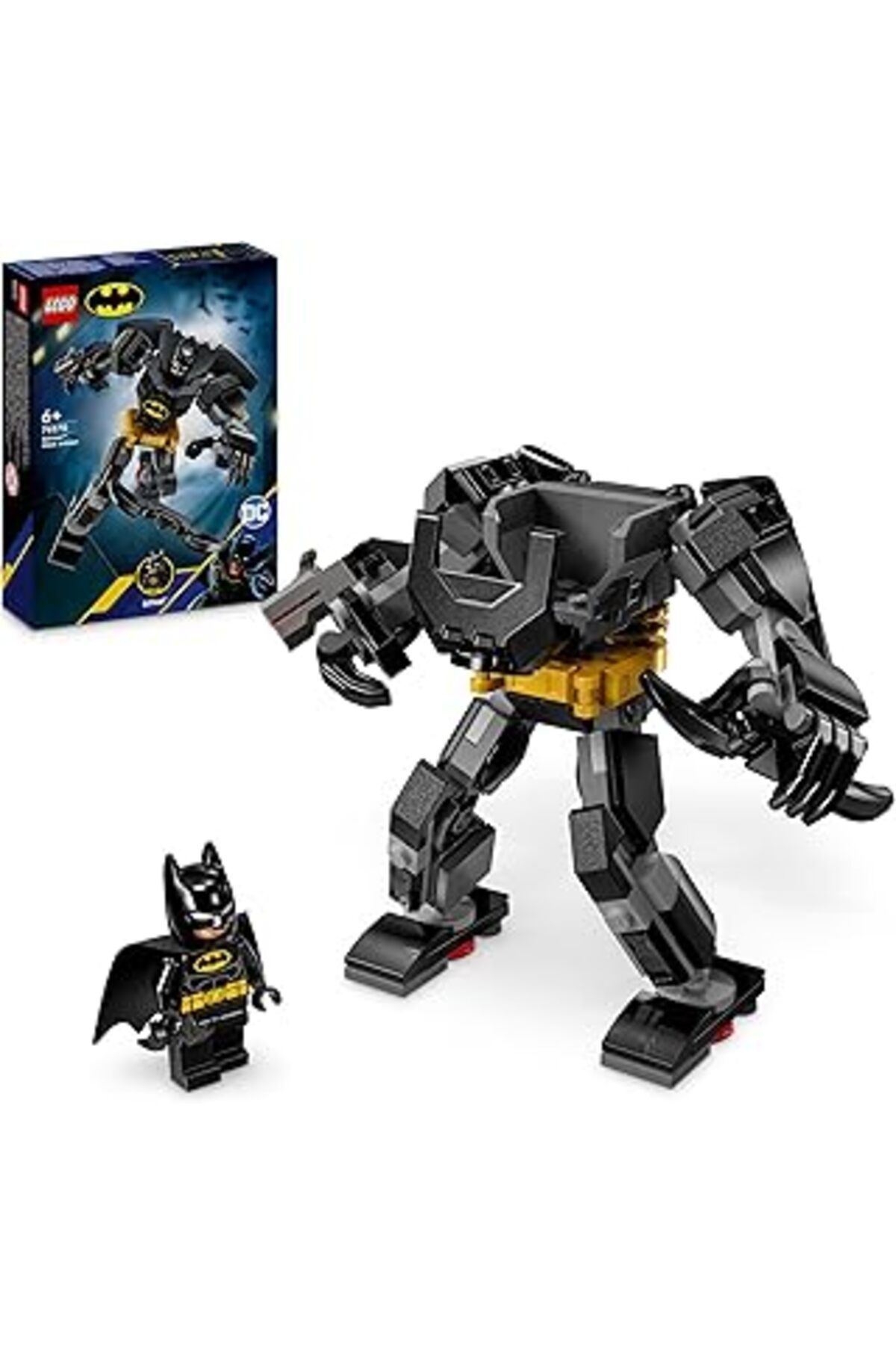 Pazarcan Dc Batman: Batman Robot Zırhı 76270 – 6 Yaş Ve Üzeri Süper Kahraman Sevenler İçin Batman Minifigürü