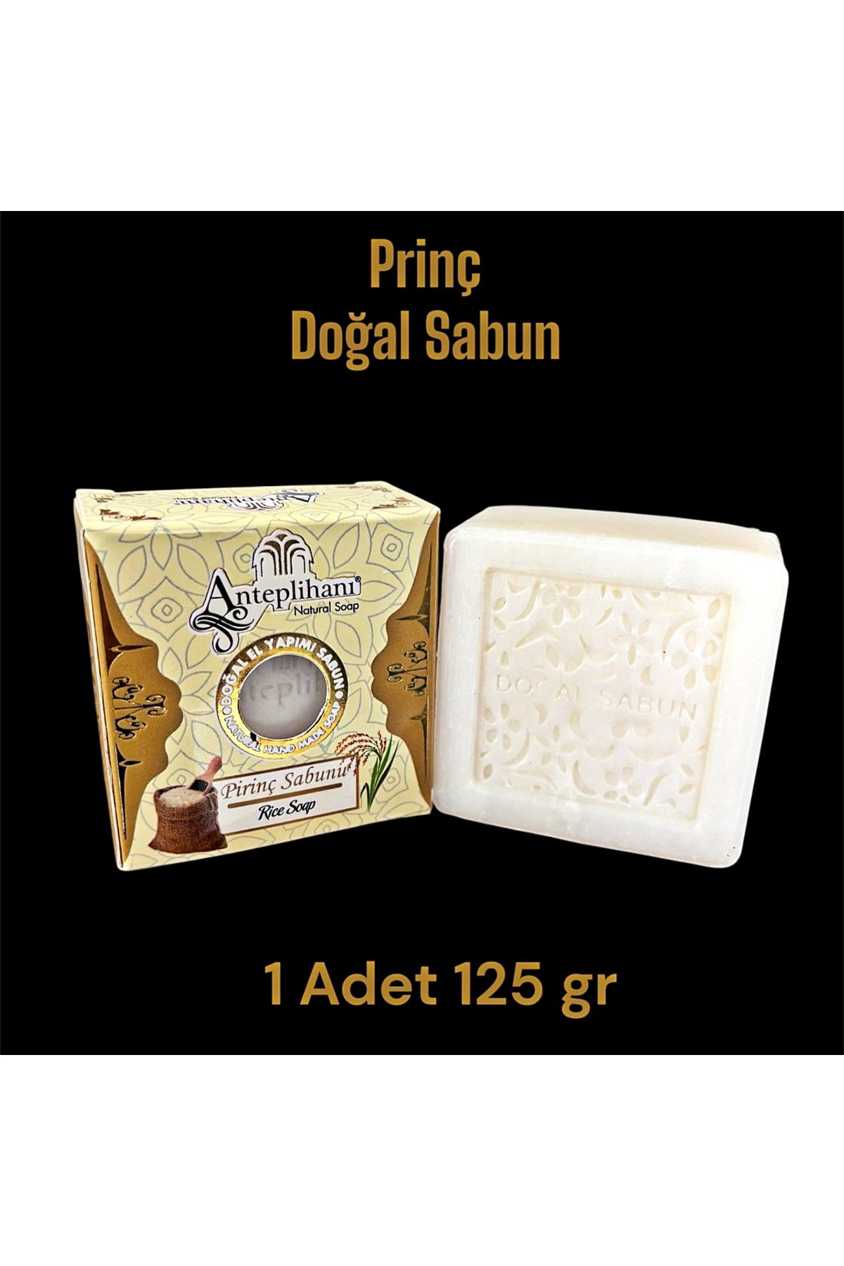 Doğal Tasarım Pirinç Doğal Sabun-3