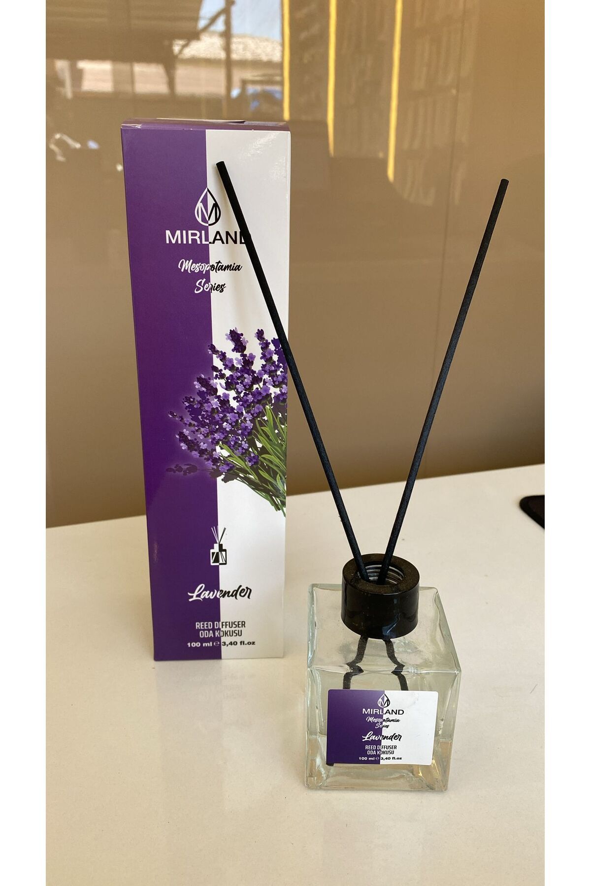MİRLAND TAKI çubuklu oda kokusu lavanta 100ml
