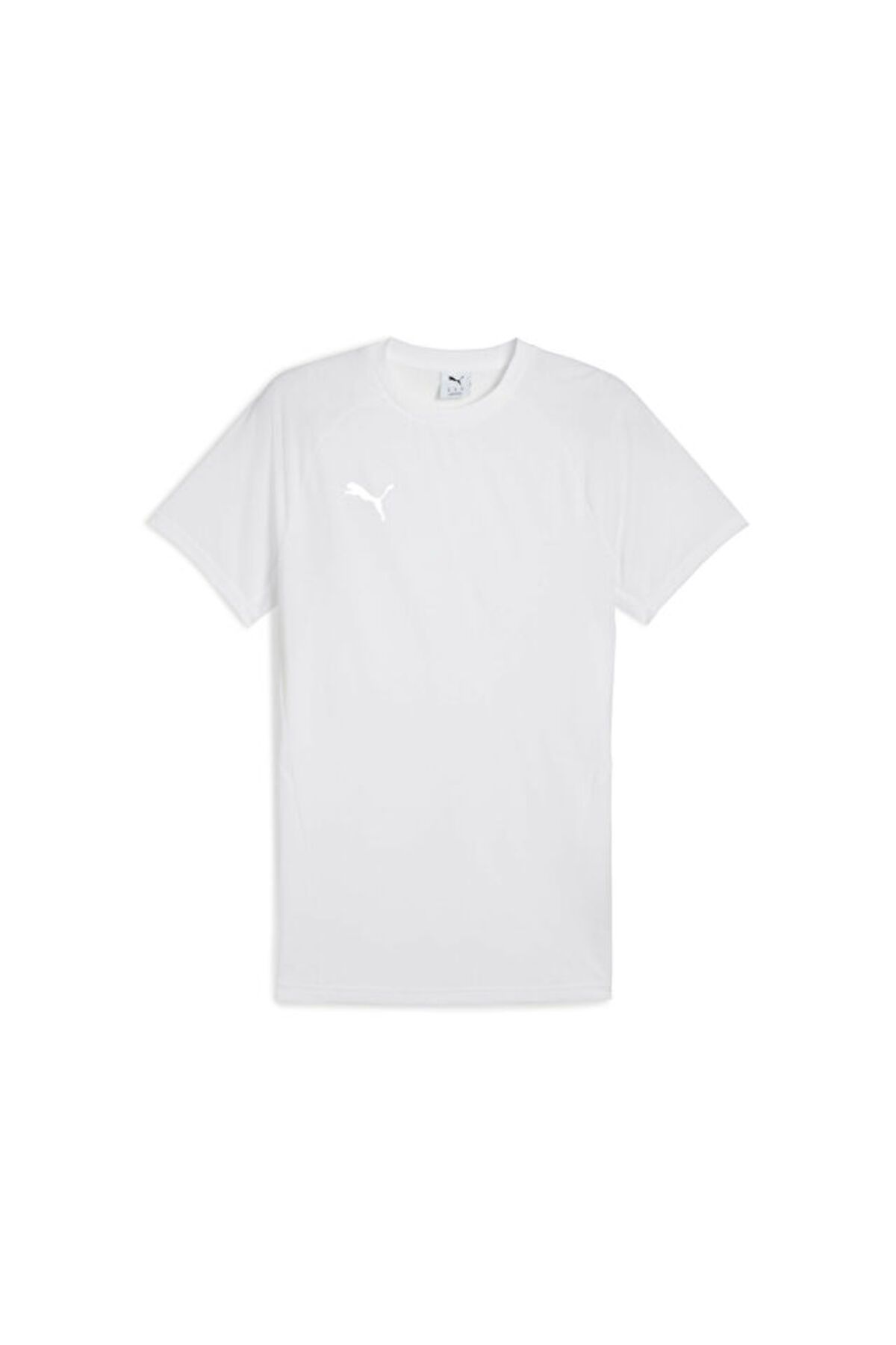 Puma Team Evostripe Tee Erkek Futbol Antrenman Tişörtü 65995304 Beyaz