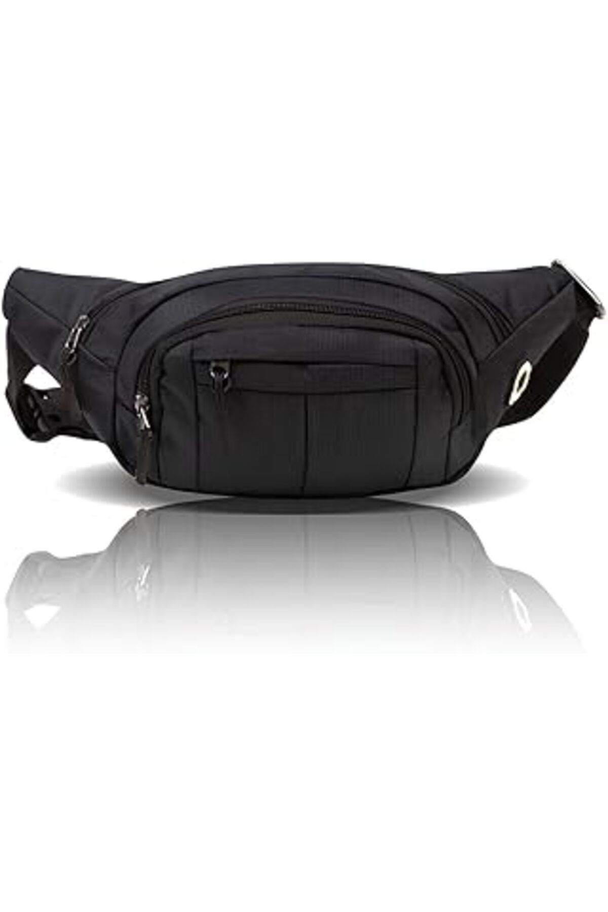 Pazarcan Av A Dos Siyah Unisex Suya Dayanıklı Çapraz Askılı Omuz Bel Çanta Günlük Yürüyüş Koşu Outdoor Çanta