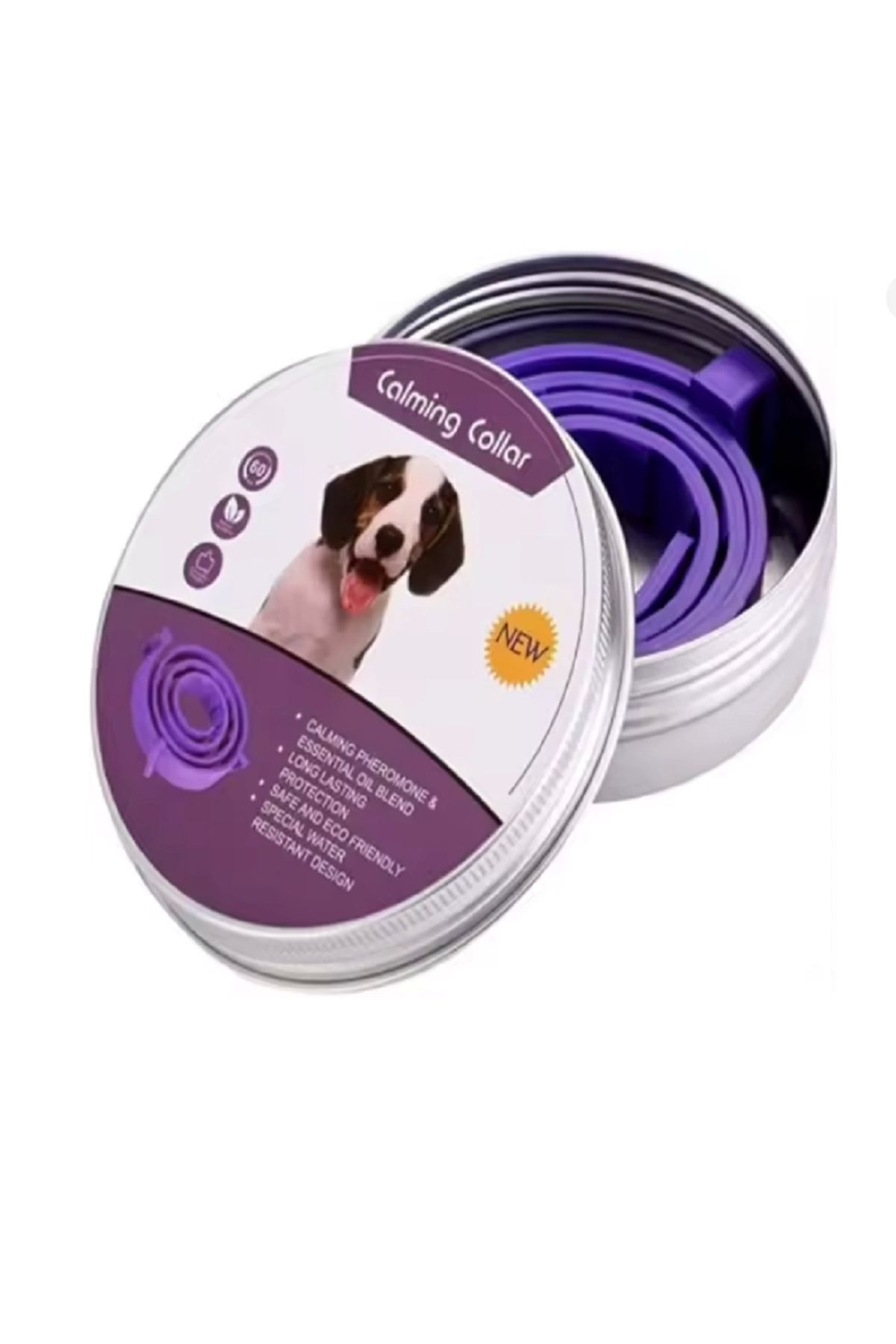 Mixpet Ayarlanabilir Köpek Pire Tasması 62 cm - 2 Ay Koruma