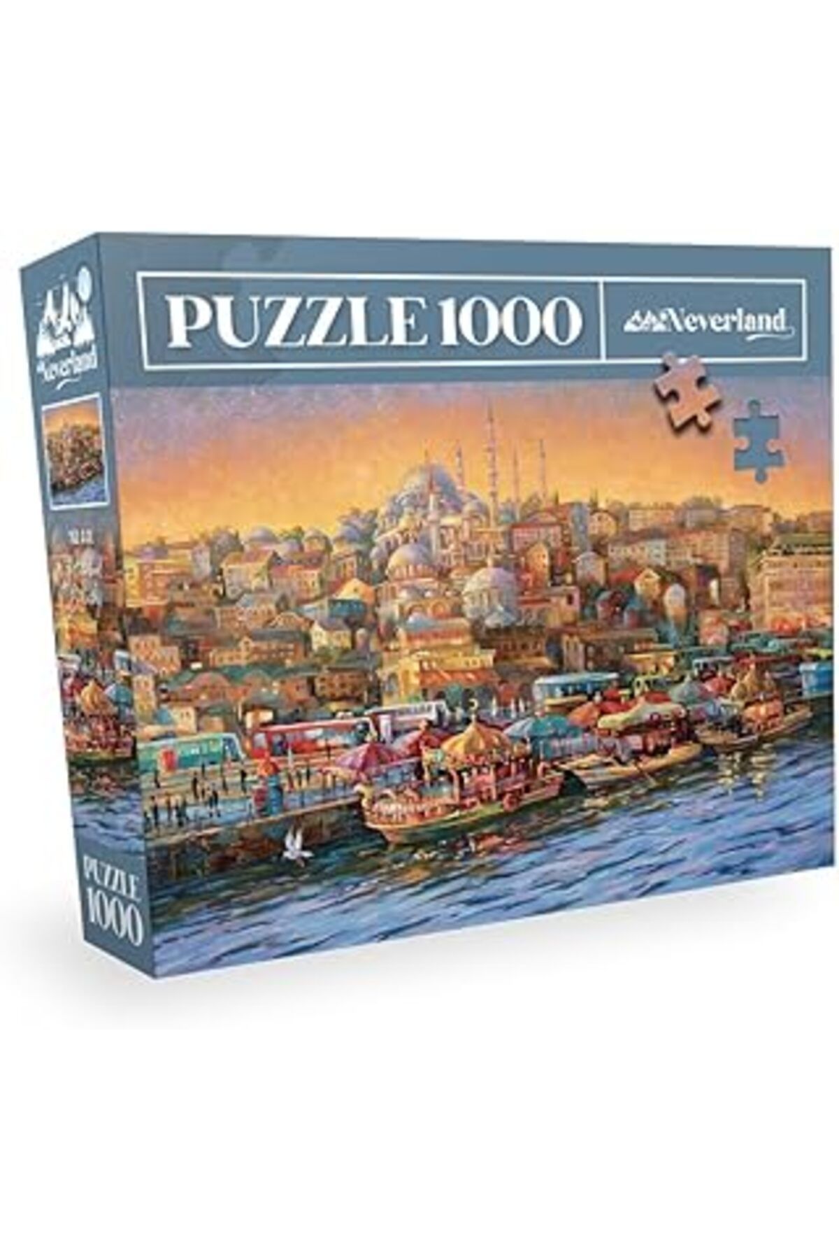 Qedii Neverland 1000 Parça Puzzle - Istanbul Evening