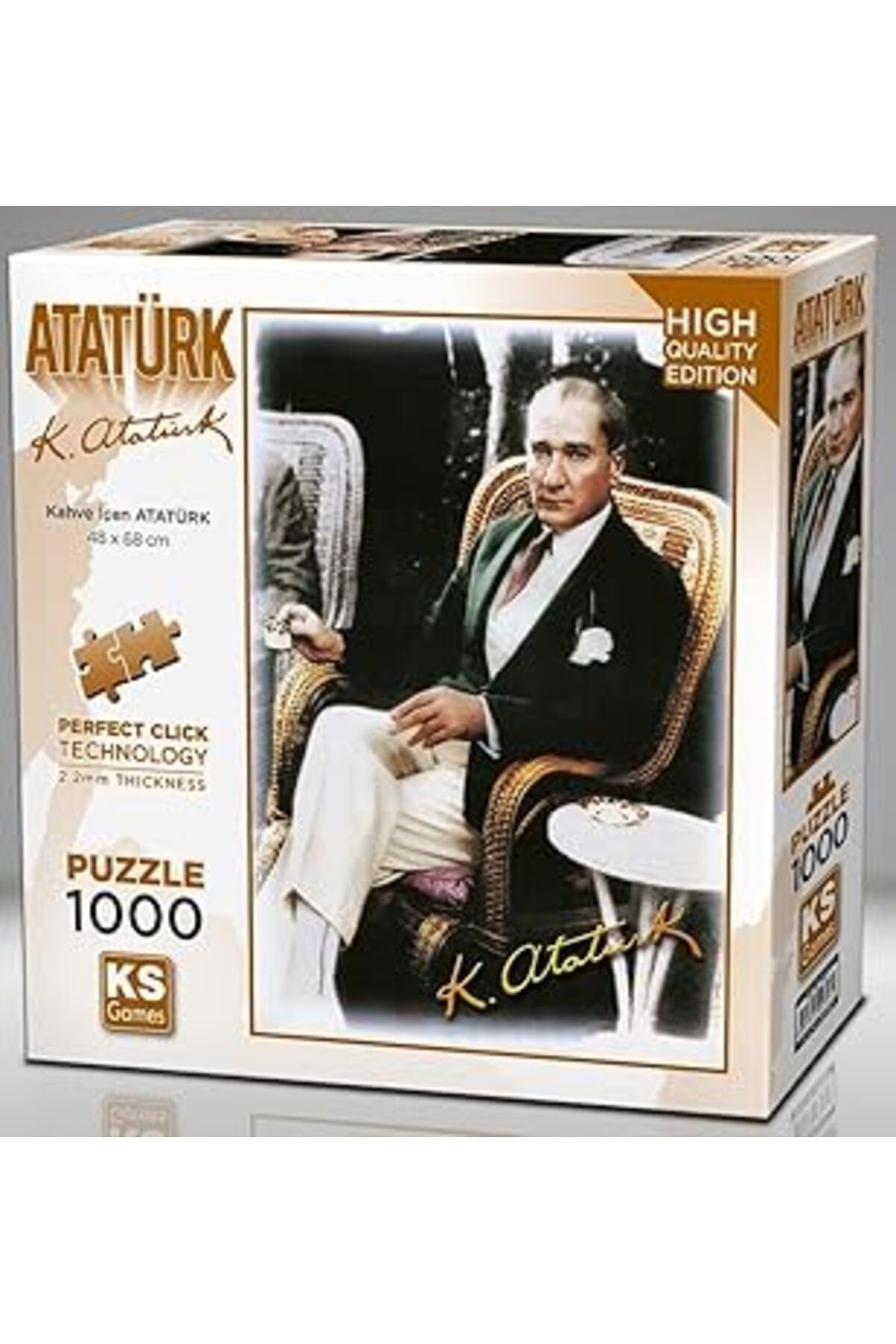 Pazarcan Ks Games 1000 Parça Kahve İçen Atatürk