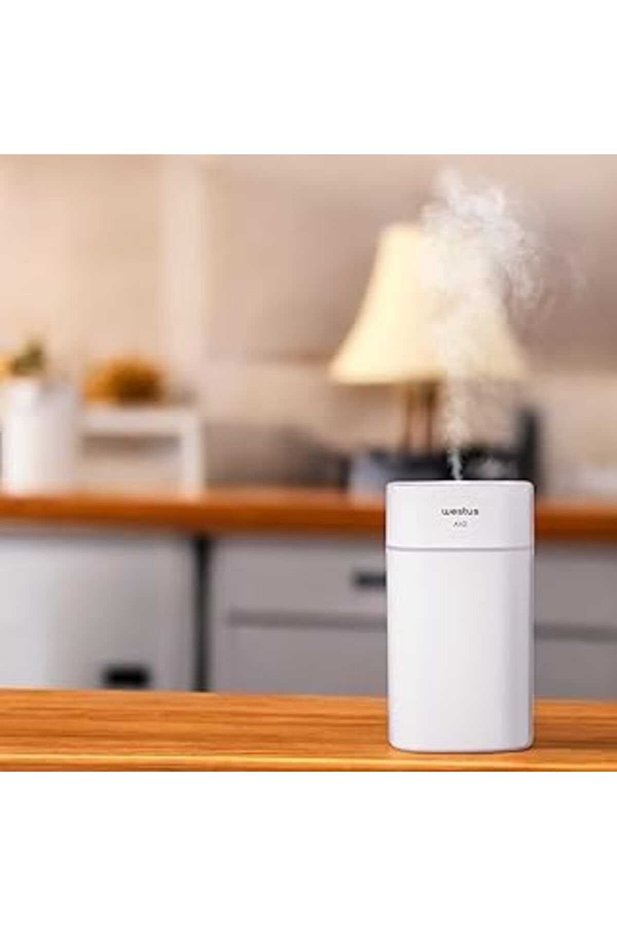 Pazarcan 1.5 Litre 7 Işıklı Hava Oda Nemlendirici Büyük Boy Gece Lambası Buhar Makinesi Aroma Difüzörü - Air
