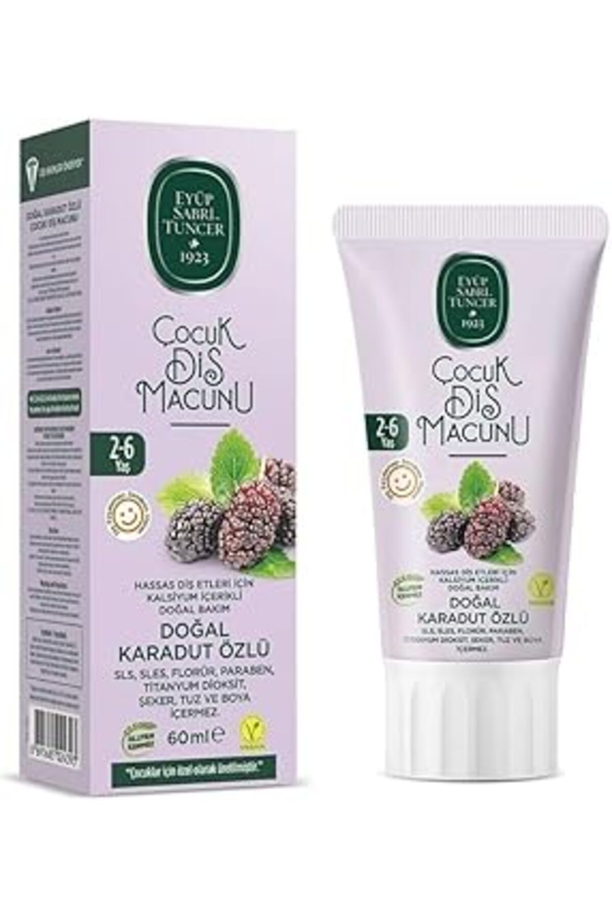 Pazarcan Eyüp Sabri Tuncer Doğal Karadut Özlü Diş Macunu 60Ml