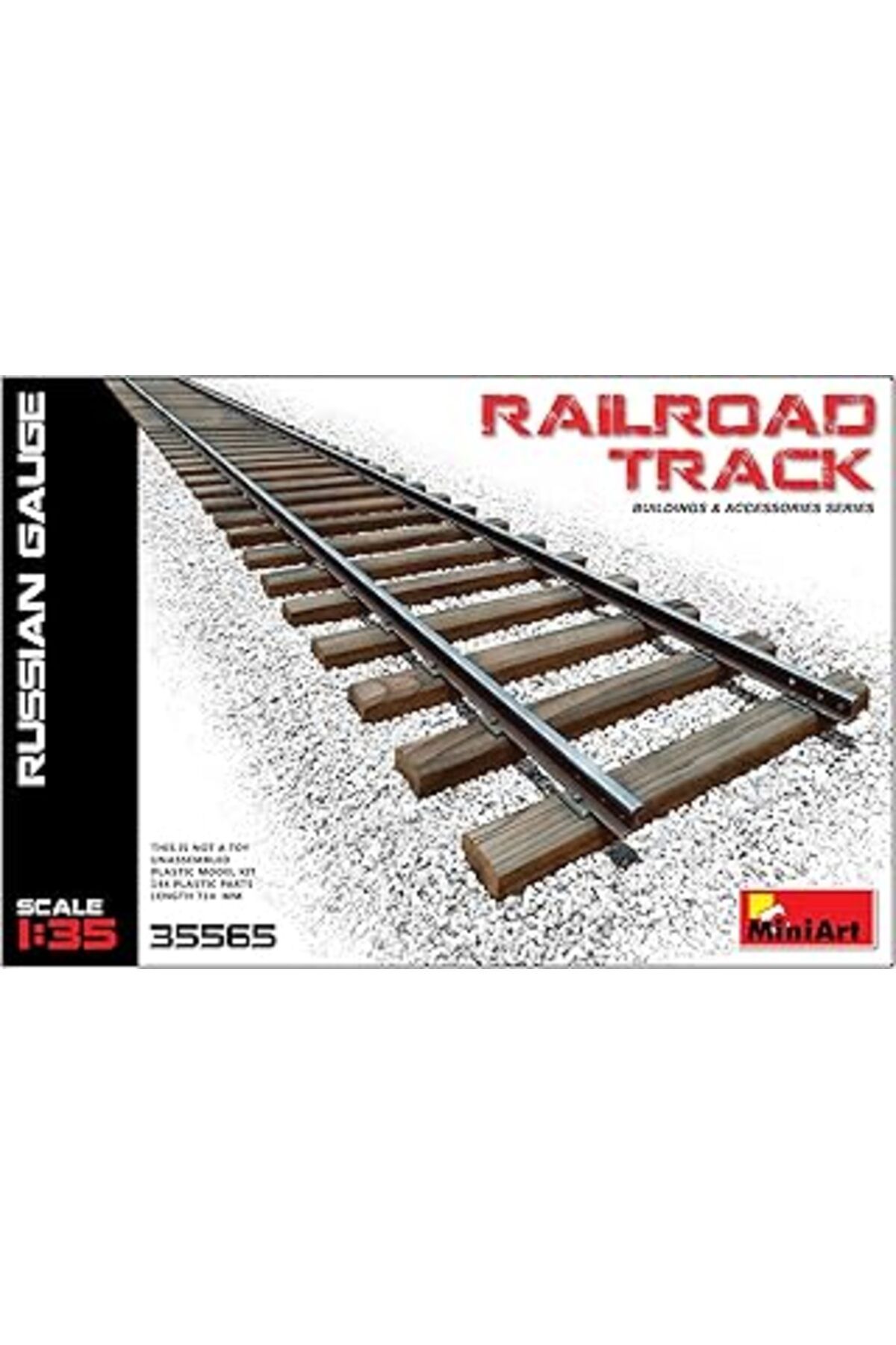 Karachil Miniart 35565 – Modellbauzubehoer – Railroad Track