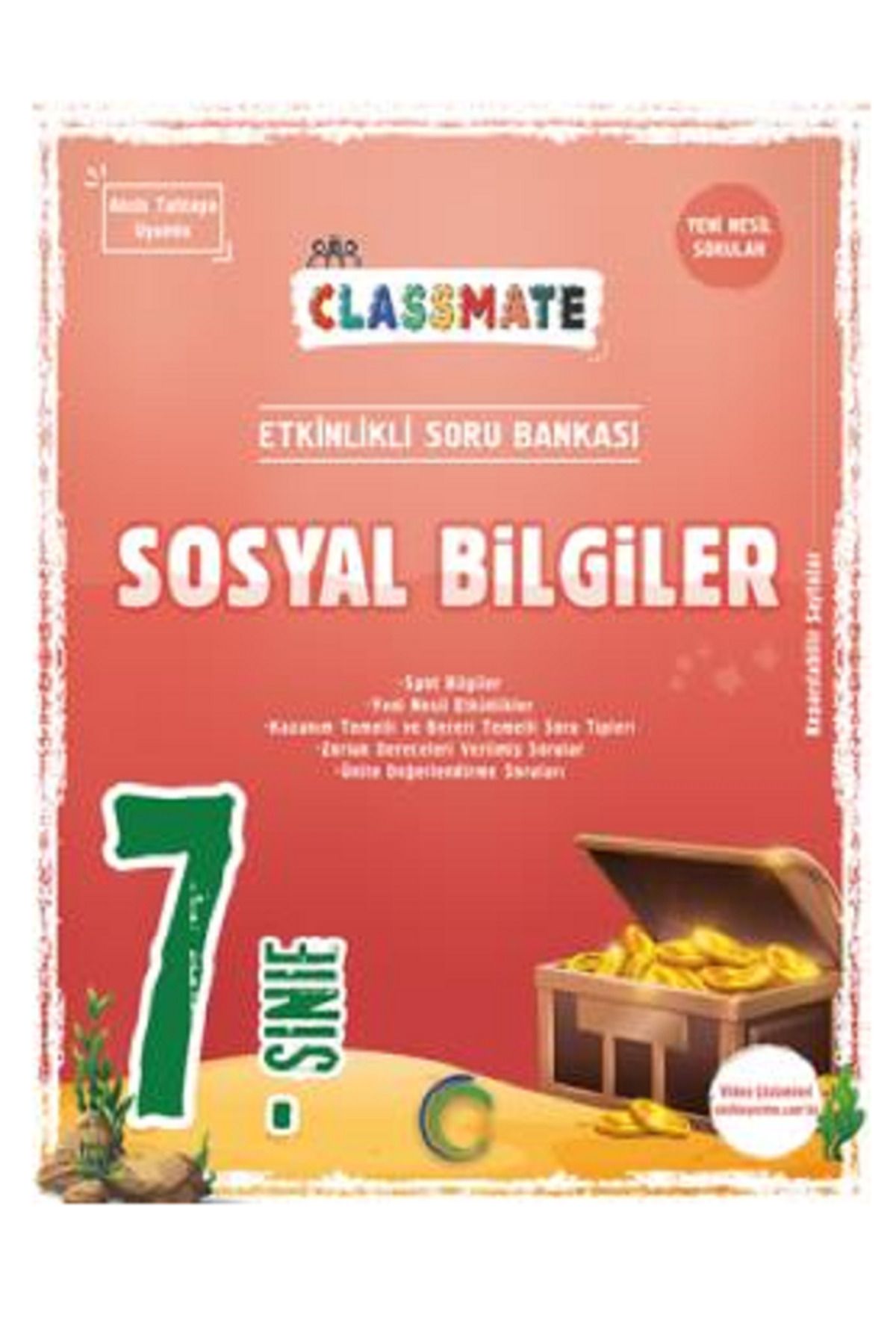Evrensel İletişim Yayınları 7.Sınıf Okyanus Classmate Sosyal Bilgiler Etkinlikli Soru Bankası / Yeni Nesil Sorular