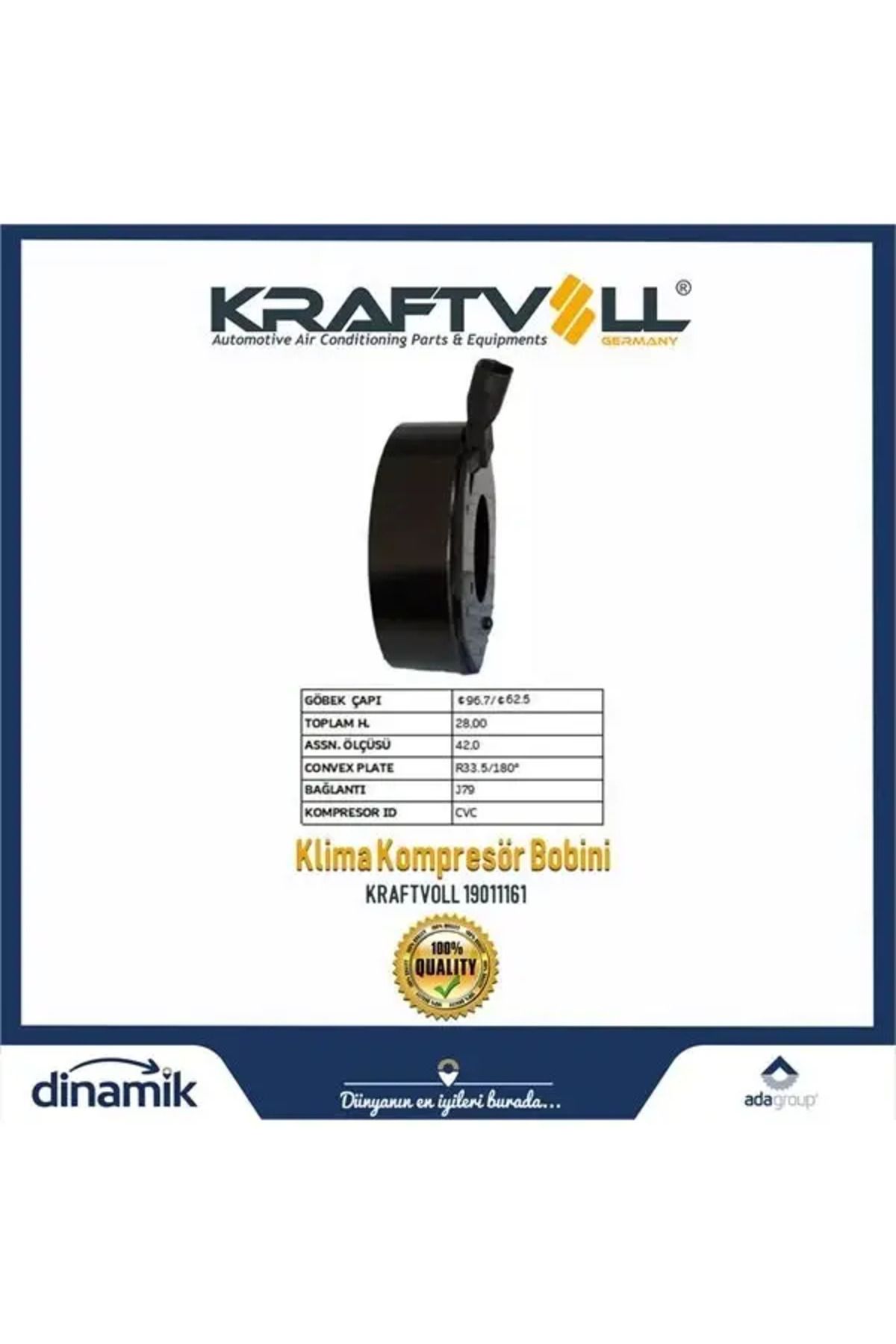 Kraftvoll KLIMA KOMPRESOR BOBINI CAPTIVA DNS-CVC-12V