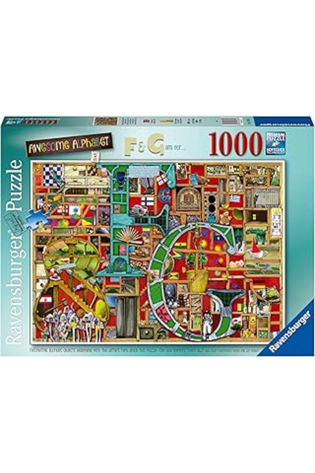 Pazarcan Ravensburger 1000P Puz C Thompson Fg Yapboz