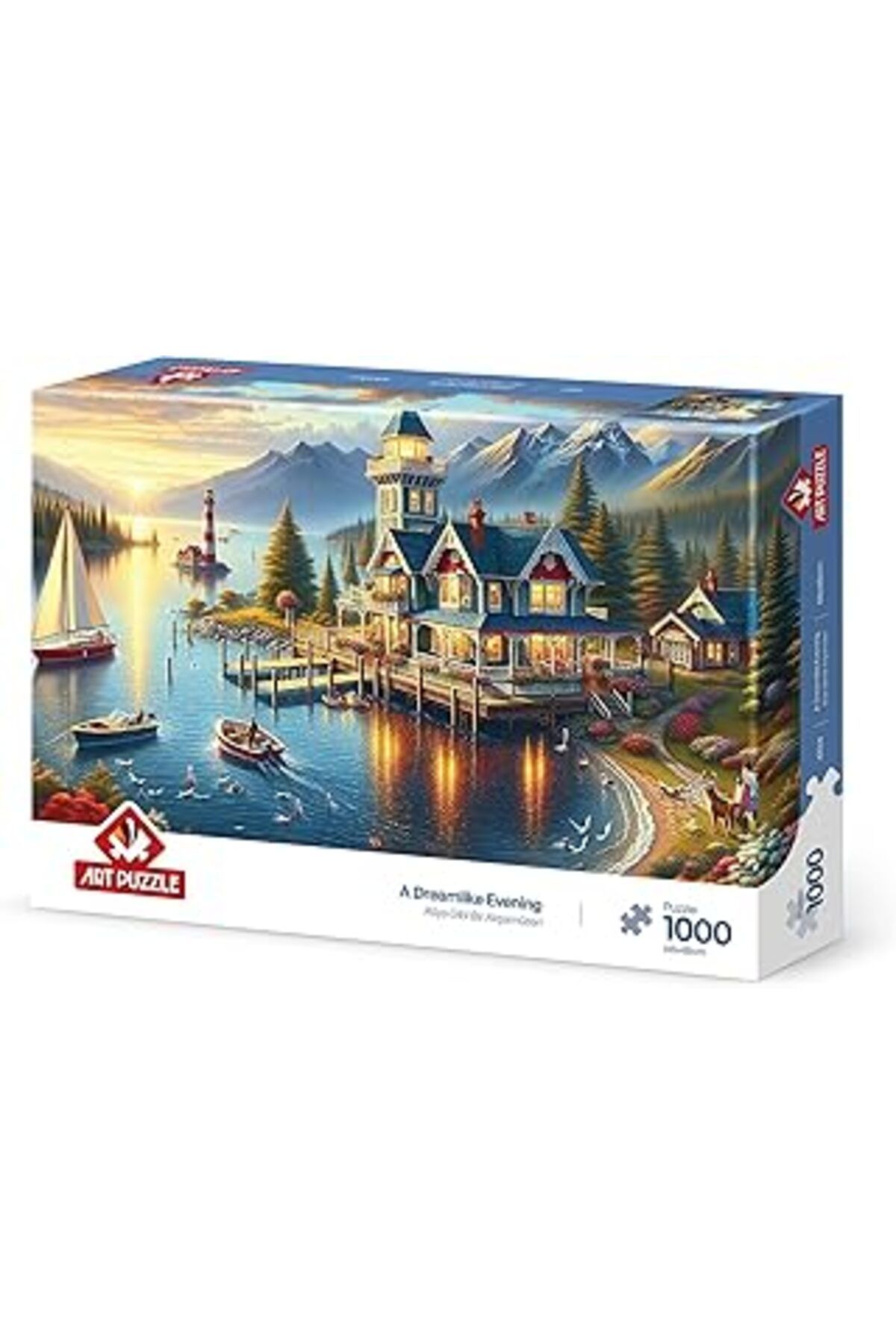 Pazarcan Art Puzzle Rüya Gibi Bir Akşamüzeri 1000 Parça Puzzle
