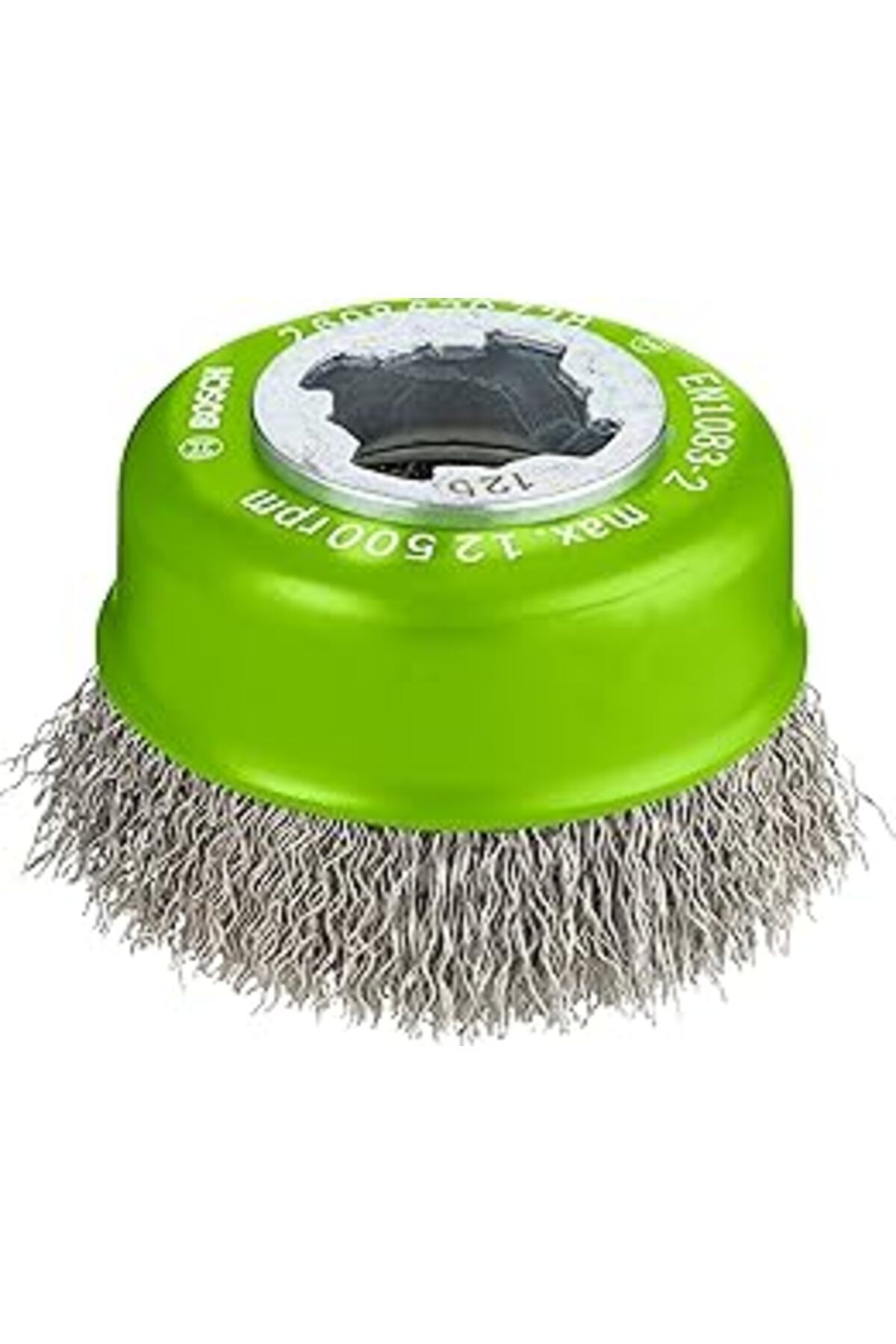 TBSProjects Bosch Professional Dalgalı Tencere Fırçası Clean (Inox, X-Lock Için, Paslanmaz, Ø 75 Mm, Tel Kalınl