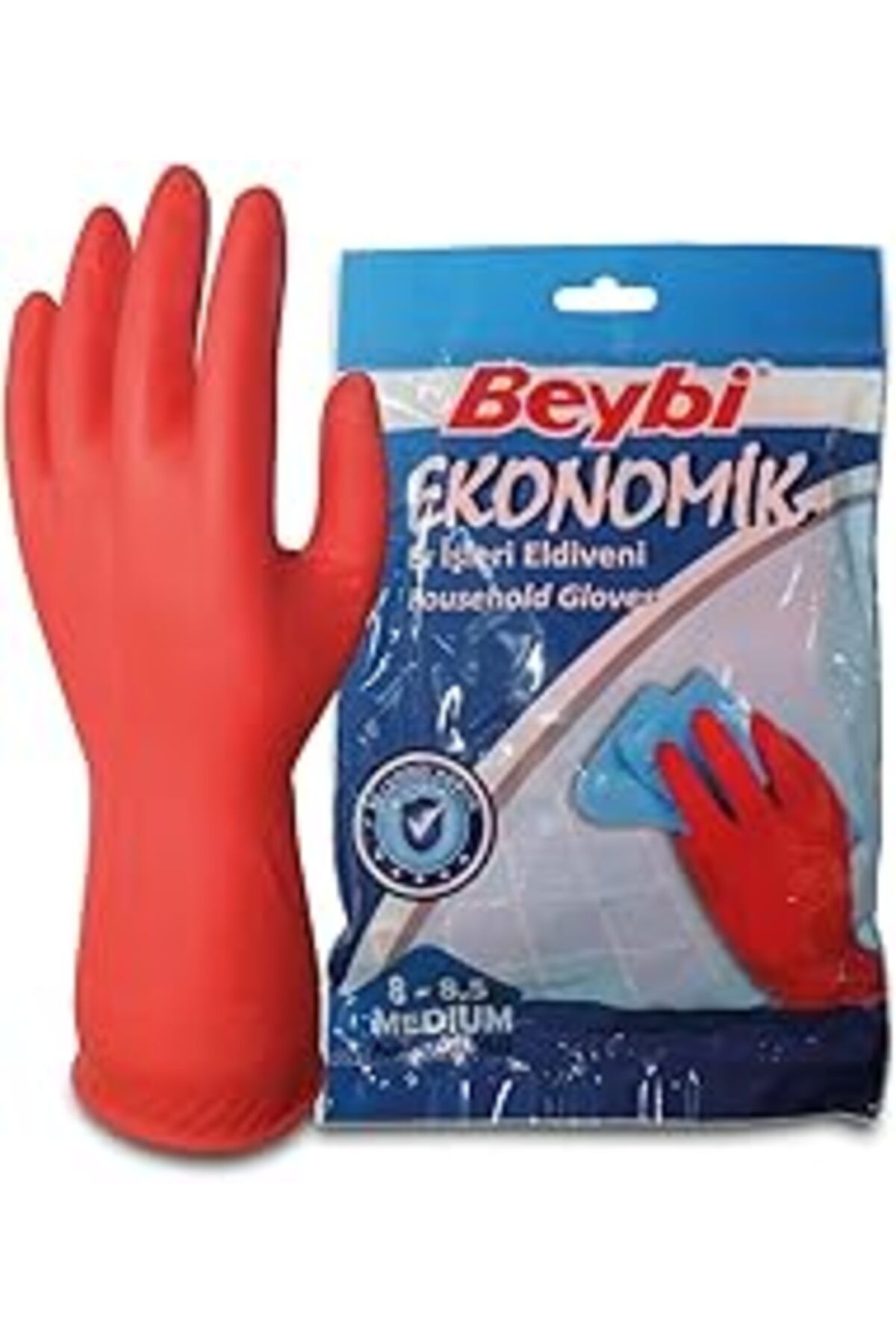 Karachil Beybi Ekonomik Temizlik Eldiveni,10 - 10.5/X-Large