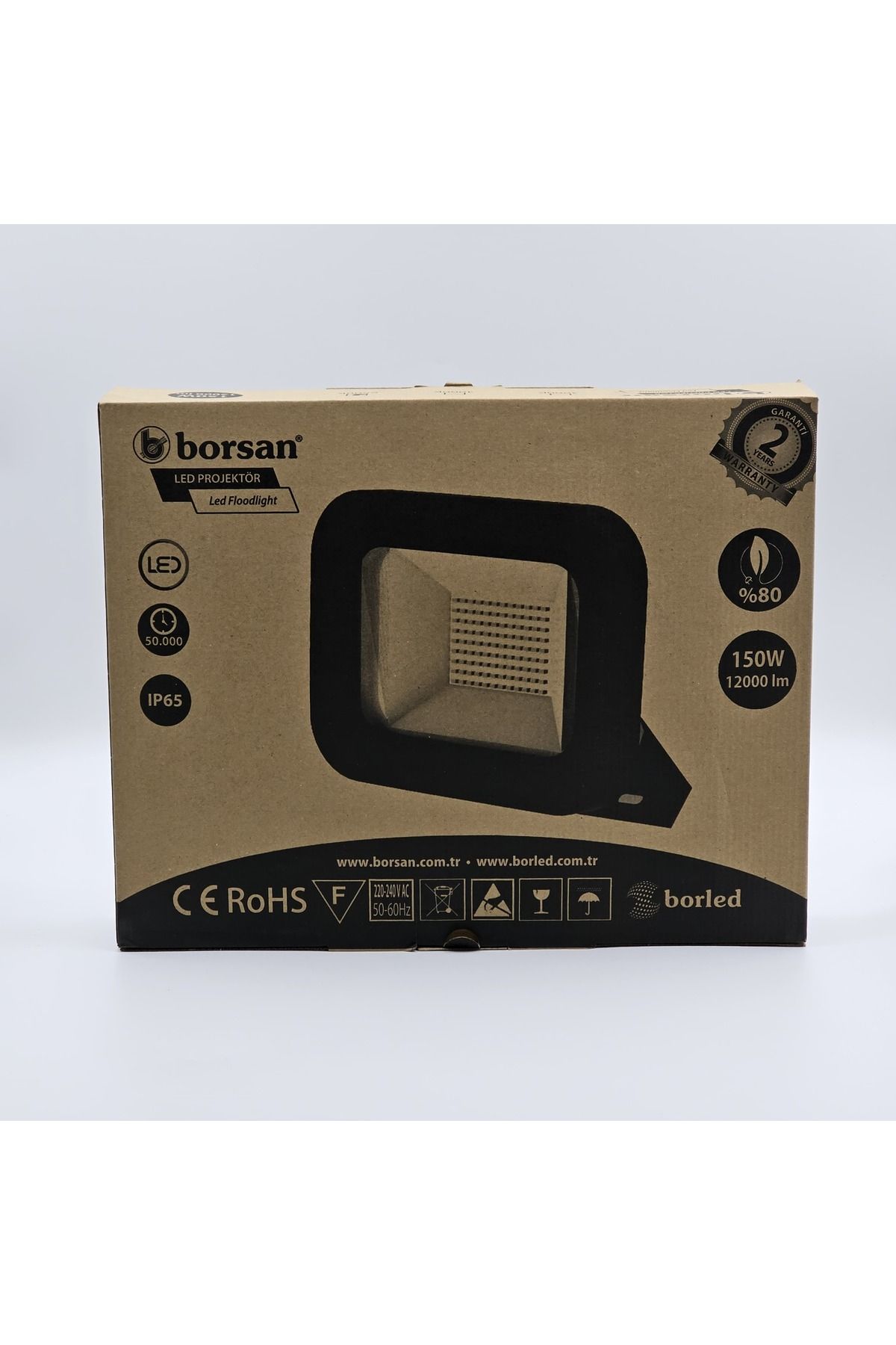 Borsan 150 W LED PROJEKTÖR (NING) PLATİN SERİSİ