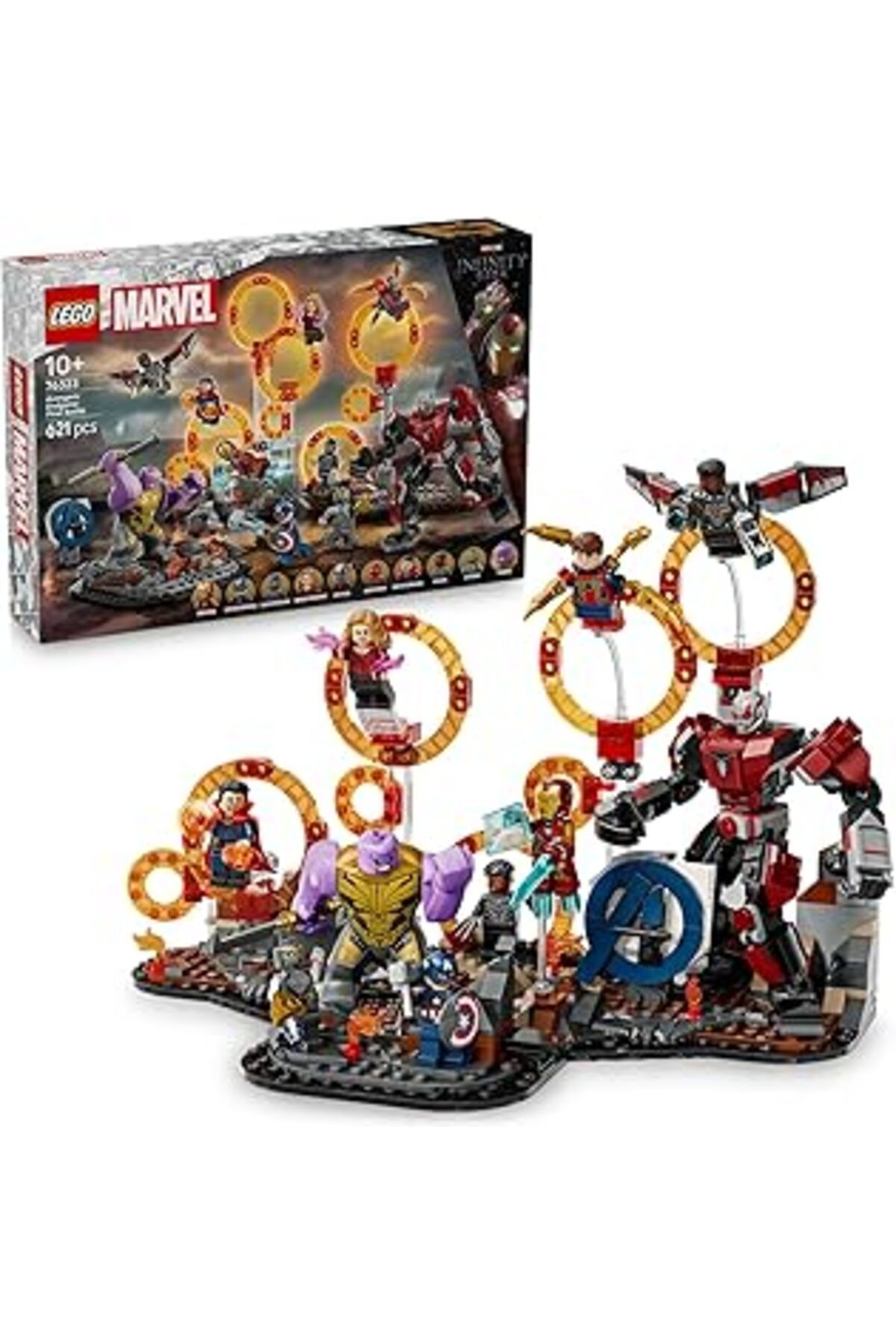 Qedii Lego | Marvel Avengers: Endgame Son Savaş 76323, 10 Yaş Ve Üzeri Kız Ve Erkek Çocukları Için Kaptan