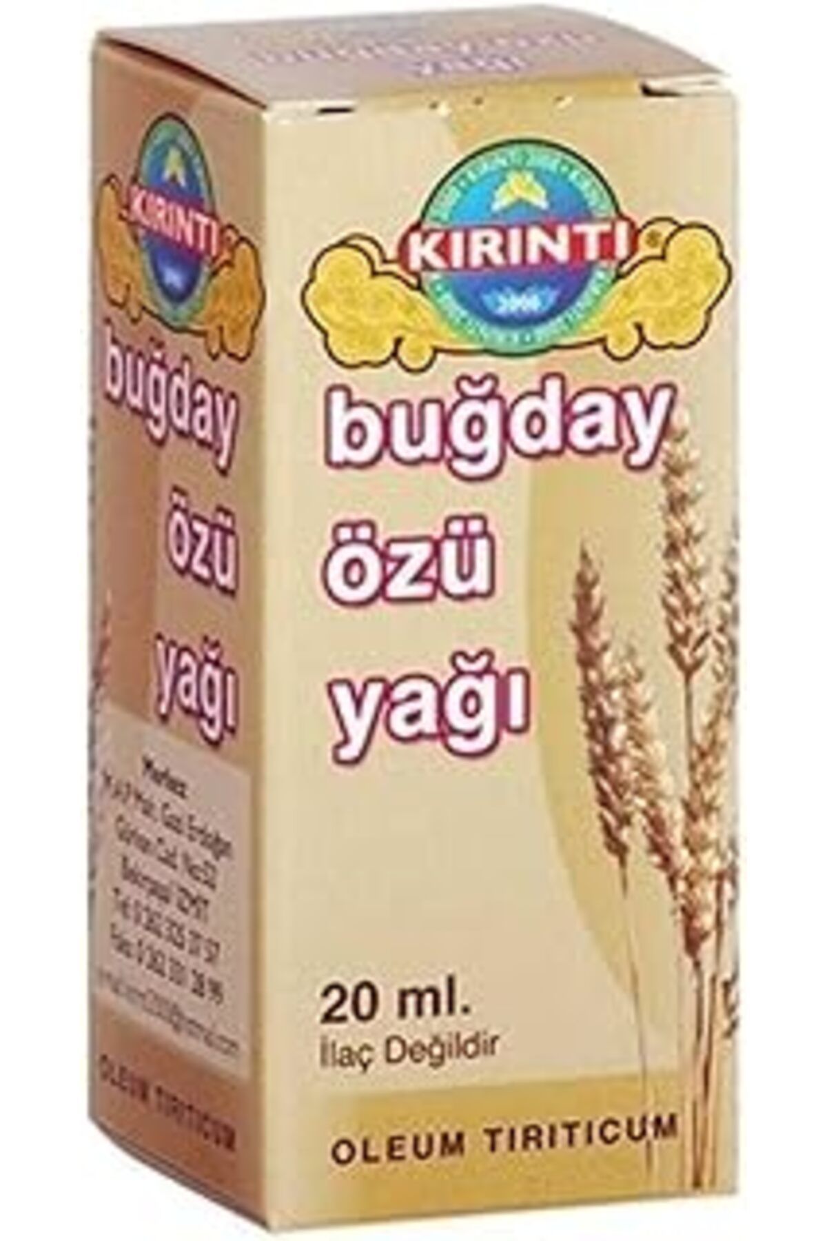 TBSProjects Kirinti 2000 Kırıntı Buğday Özü Yağı 20 ml