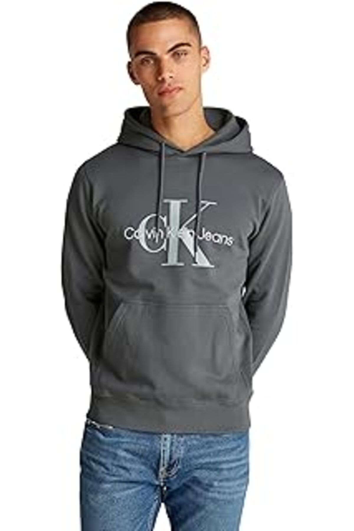 NETWORK ART Calvin Klein Jeans, Erkek, J30J320805, Endless Grey, L