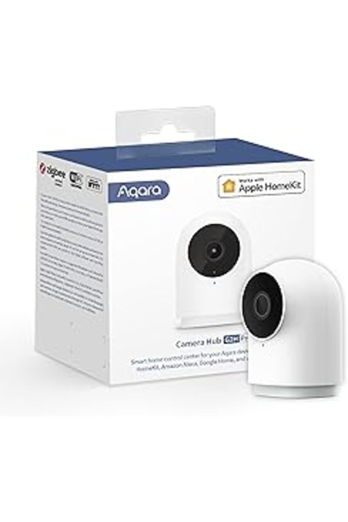Karachil Aqara Kamera Hub G2H Pro, 1080P Hd Homekit Secure Video İç Mekan Kamera, Gece Görüşü, İki Yönlü Ses