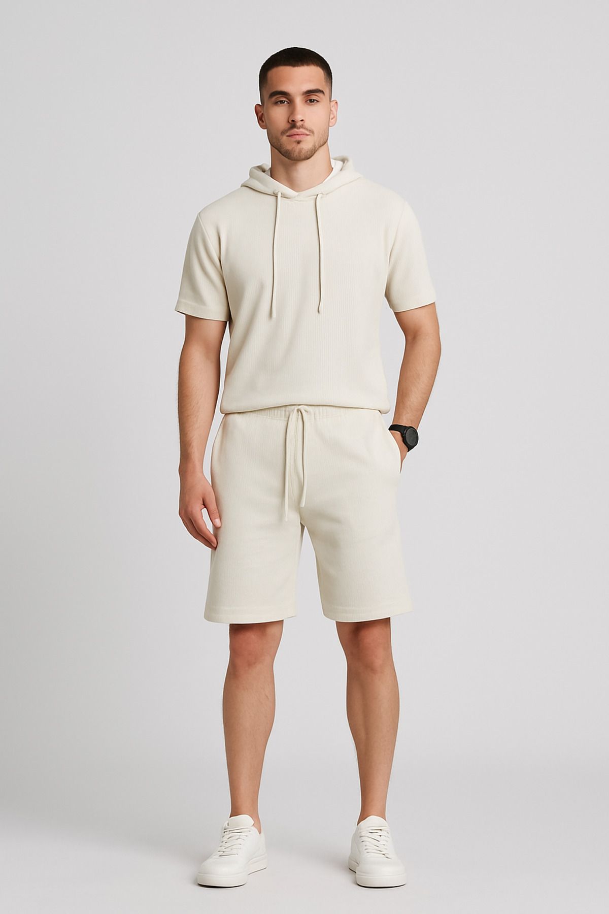 UOMOPARK-8076 Ai̇rcord New Definition of Lightness and Elegance Regular Fit Shorts 3