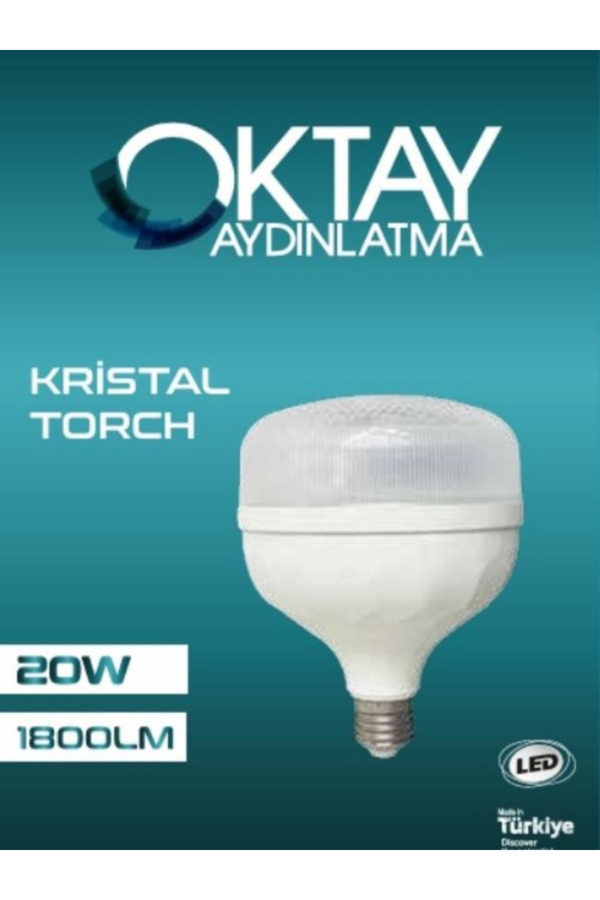 Oktay Aydınlatma 20 W Kristal Torch Ampül- 5 adet