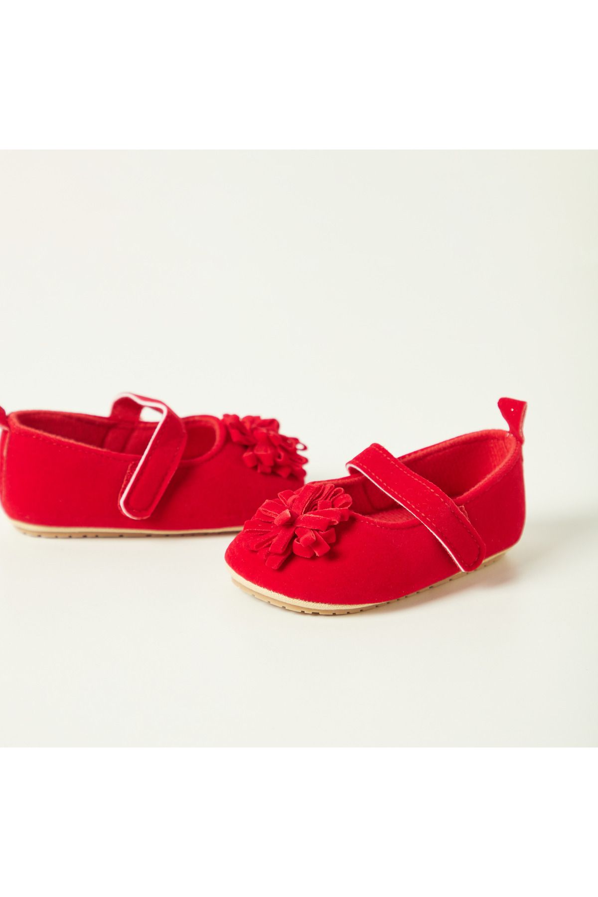 Juniors-Bow Accent Booties With Hook And Loop Closure 4