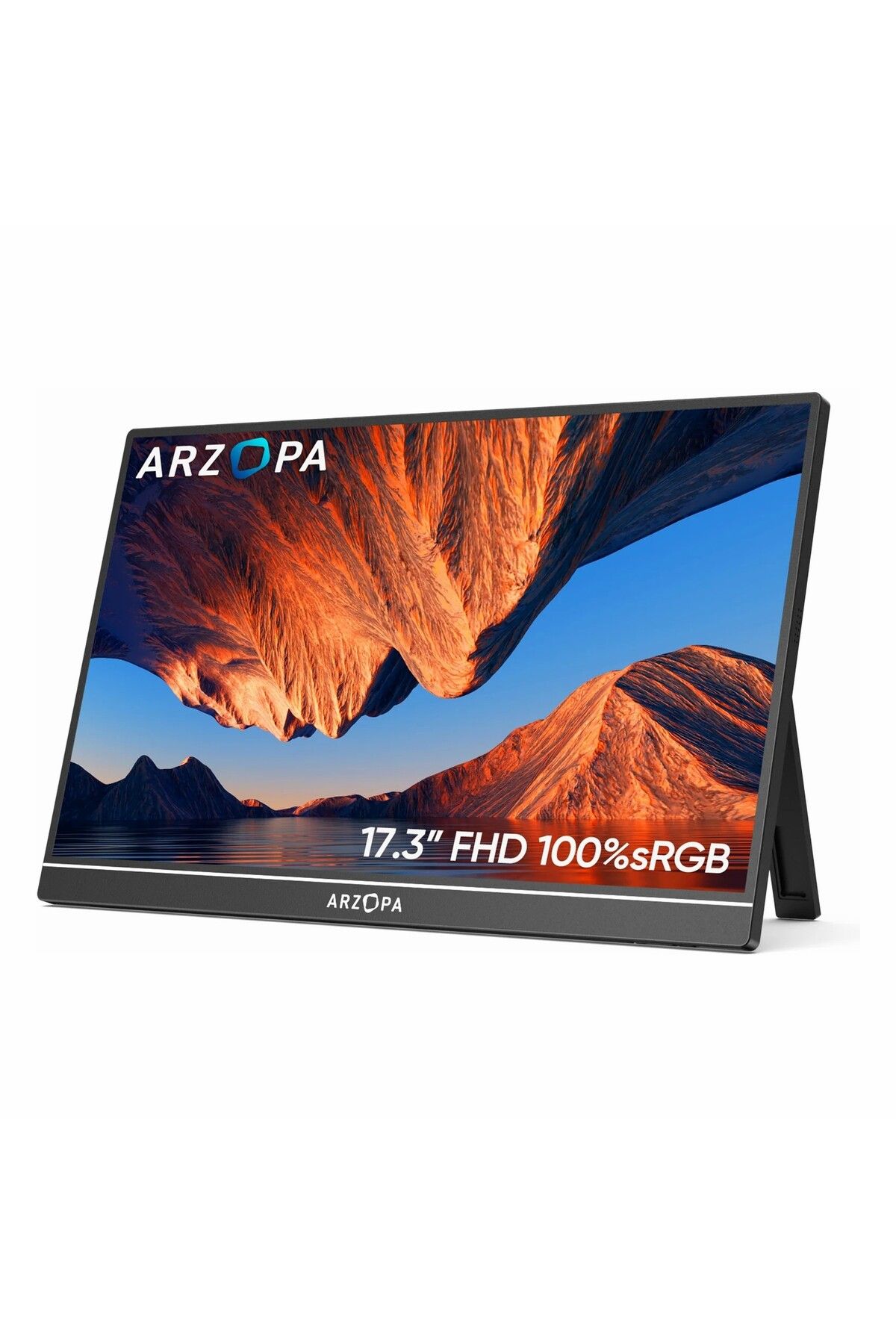 Arzopa A1M 17.3" 60Hz 5Ms mHDMI+USB-C FullHD IPS Taşınabilir Monitör