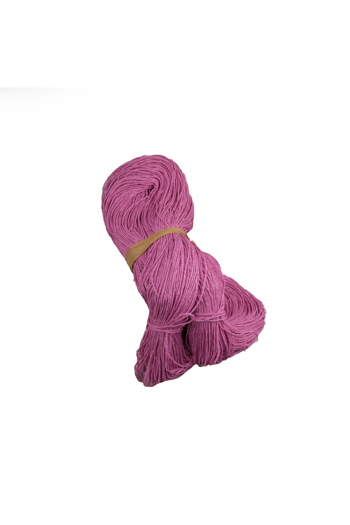 Prestij Boncuk Çile Kağıt İp Çanta ve Hobi El Örgü İpi G56 Pembe 400-500 gr