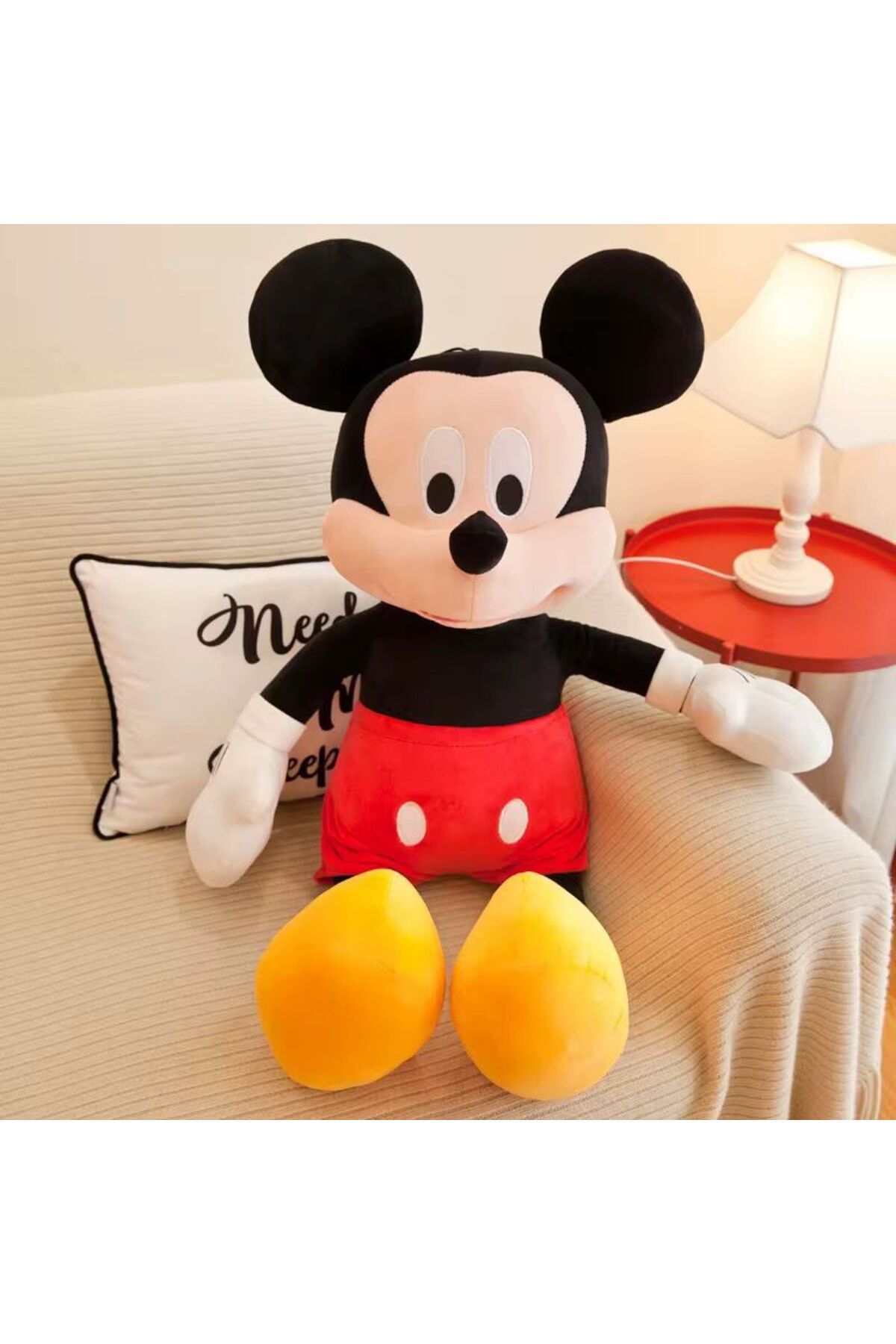 SerenityHaven Mickey Mouse İthal Peluş Oyuncak