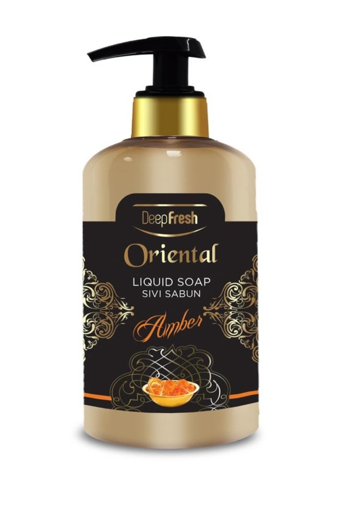 Deep Fresh Υγρό σαπούνι χεριών Oriental Amber Deep Fresh 500ml