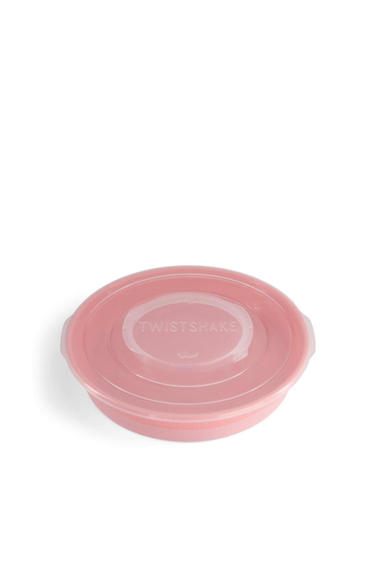 Twistshake Pembe Vakumlu Bebek Çocuk Tabak ve Mama Altlığı Seti fotoğrafı 3 (önizleme)